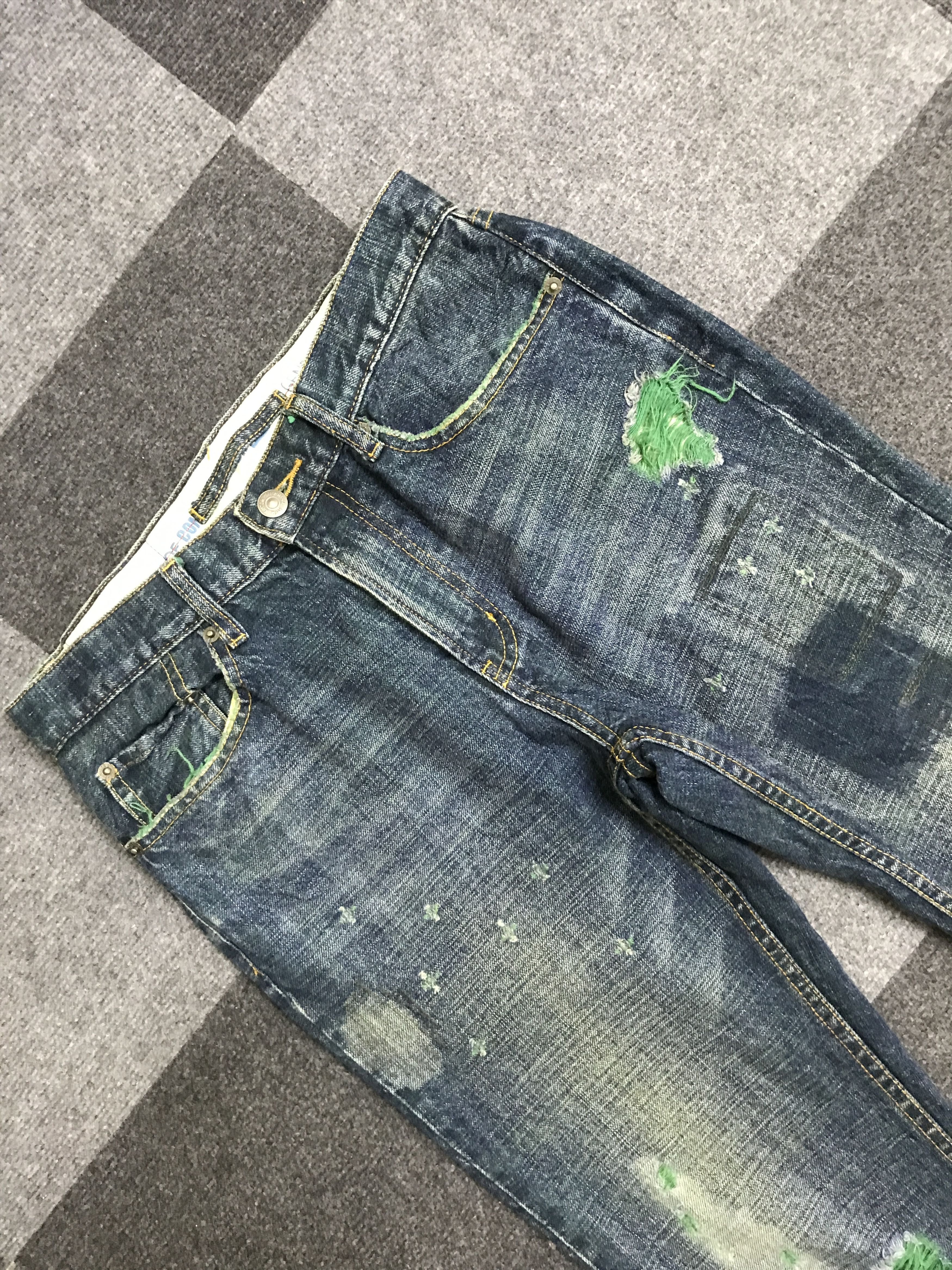 Other D165 PPFM Patchwork Distressed Jeans Size US 29 - 4 Thumbnail