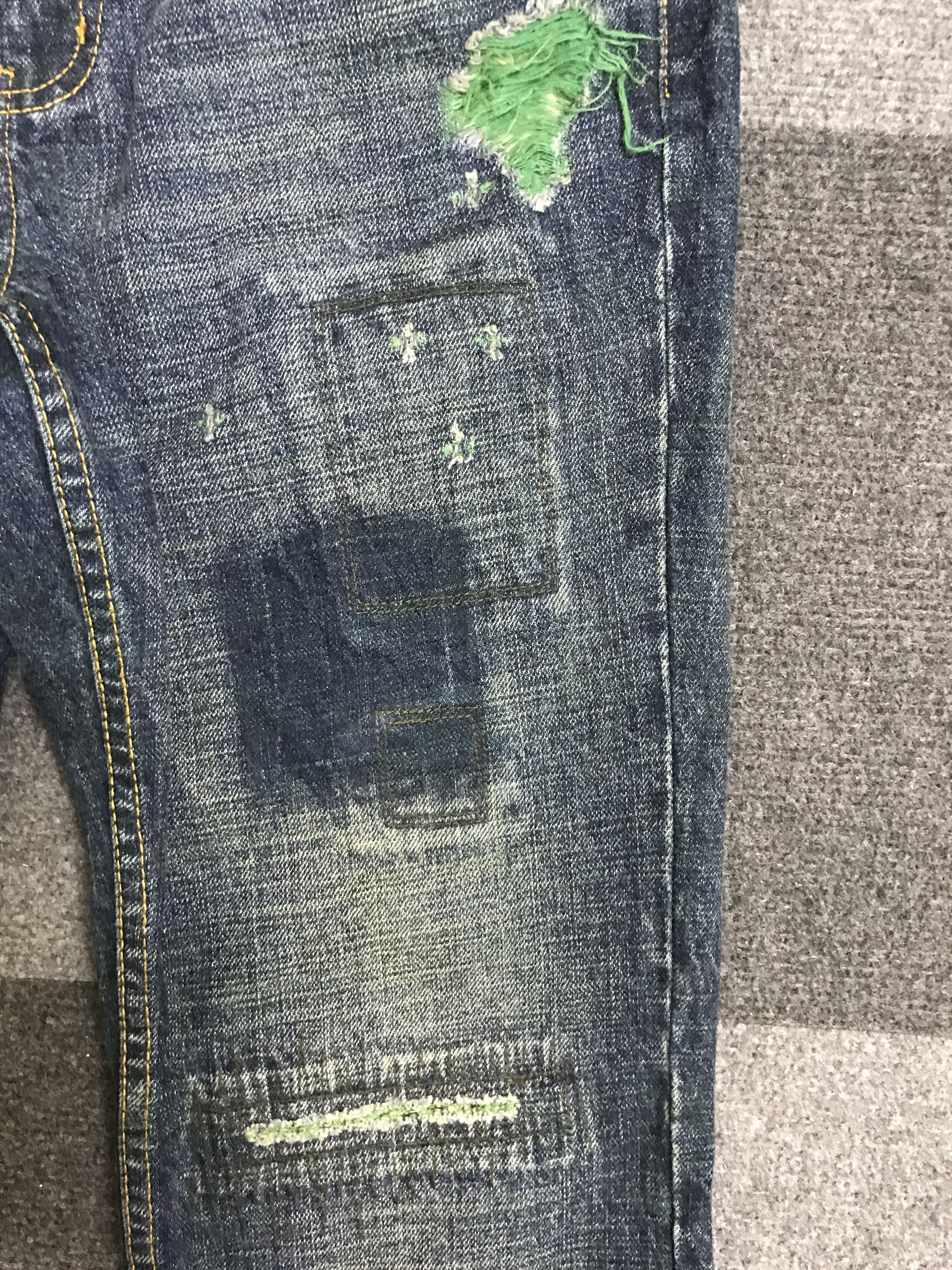 Other D165 PPFM Patchwork Distressed Jeans Size US 29 - 8 Thumbnail