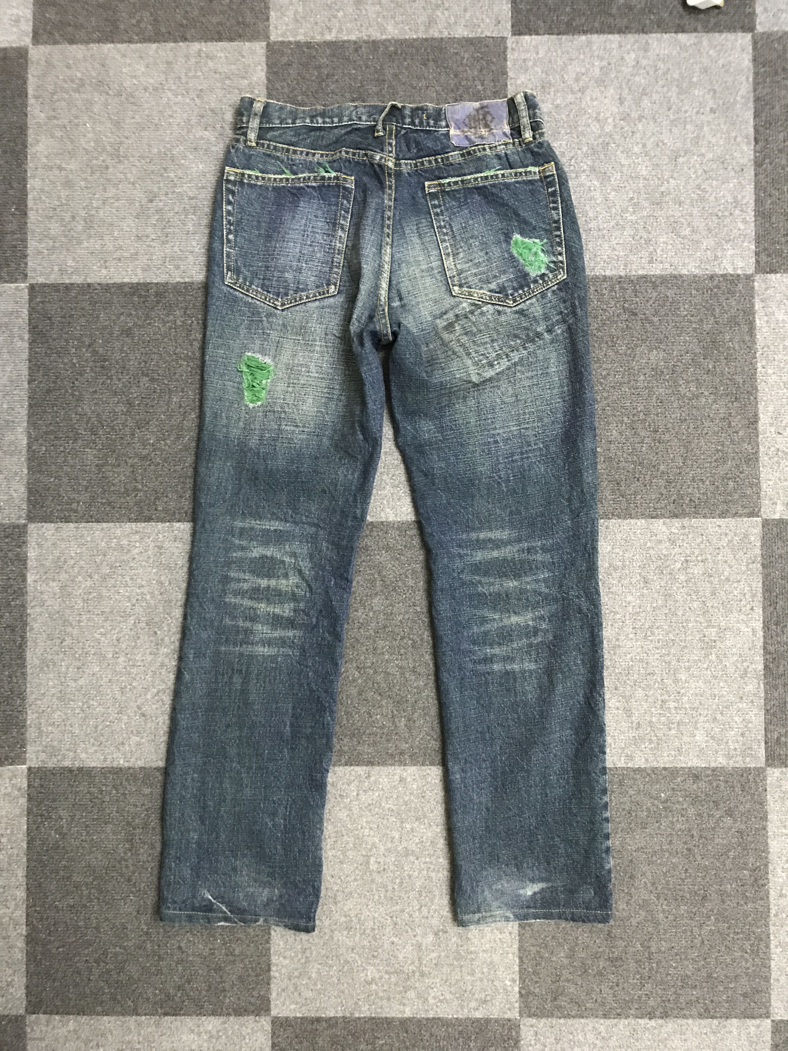 Other D165 PPFM Patchwork Distressed Jeans Size US 29 - 12 Thumbnail