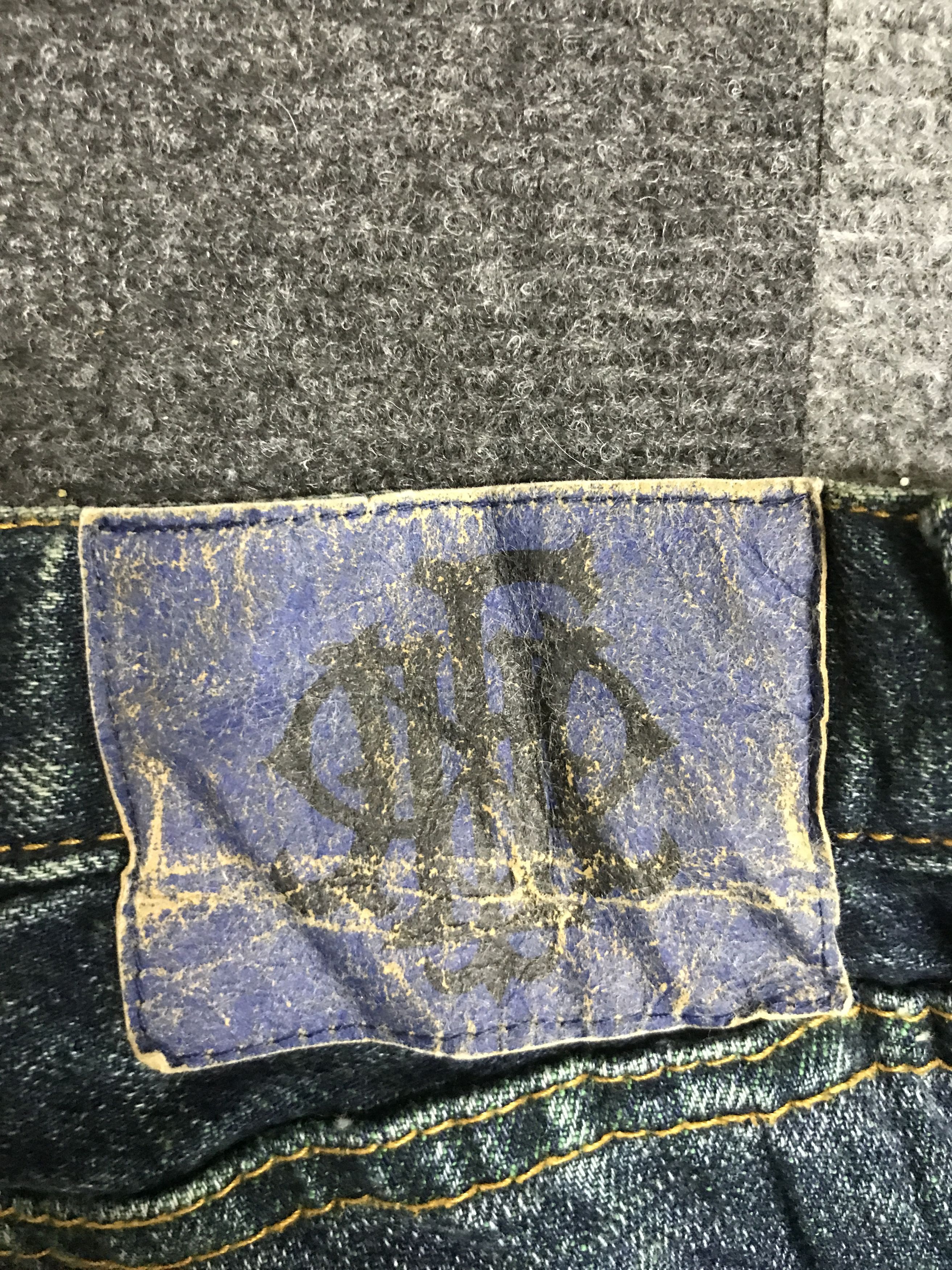 Other D165 PPFM Patchwork Distressed Jeans Size US 29 - 20 Thumbnail