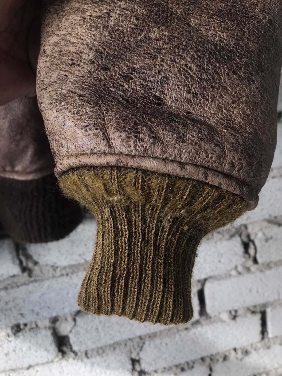 Avirex THRASHED Vintage B15 Avirex US Army Sheepskin Sherpa Jacket Size US S / EU 44-46 / 1 - 11 Thumbnail