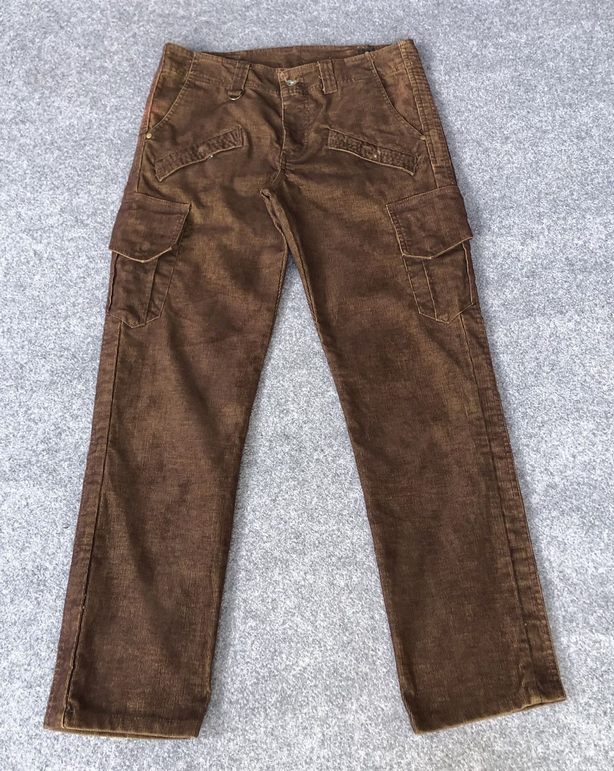 Vtg🔥Semantic Design🔥Corduroy Cargo Pants