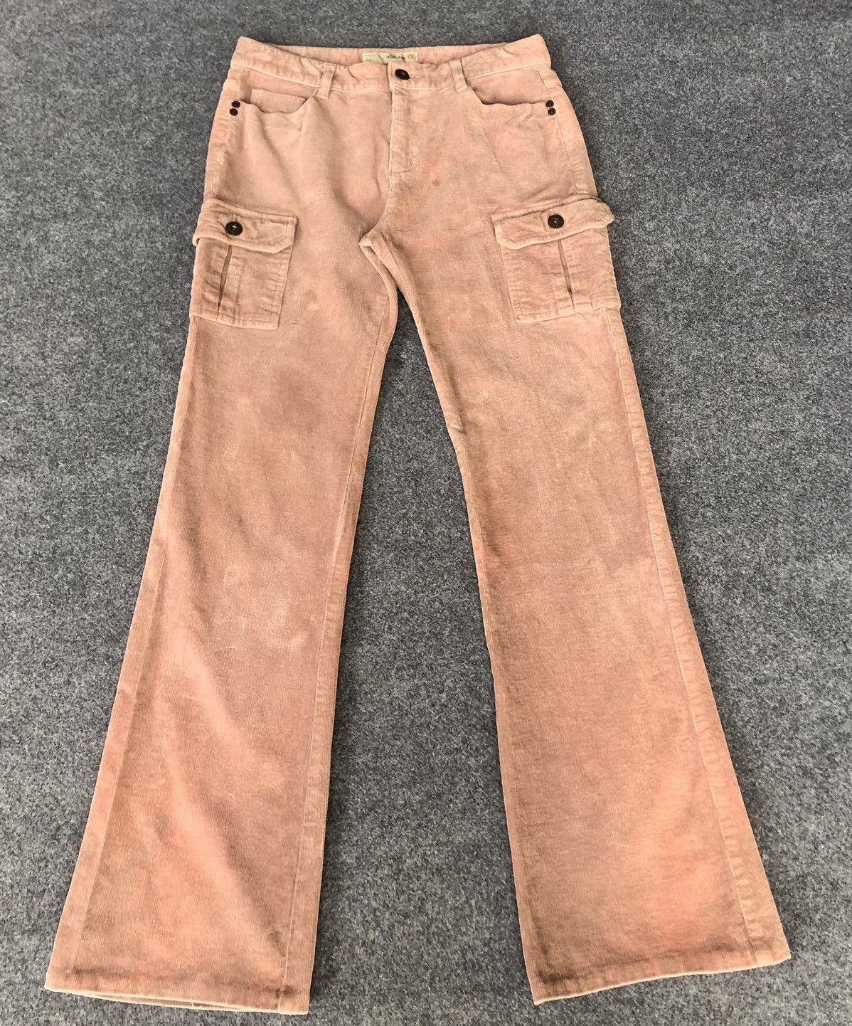 Vtg🔥A2p Jeans🔥Bootcut Corduroy Cargo Pants