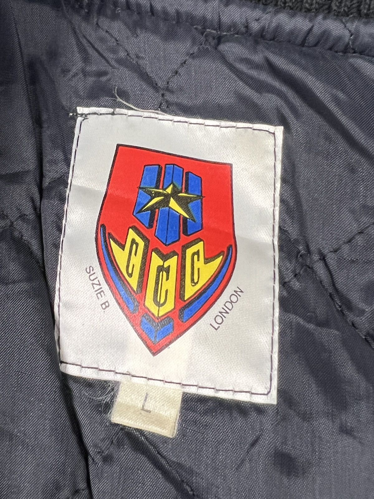 Seditionaries Vintage 🇬🇧 CCC London PVC Studded Cropped Bomber Jacket Size US L / EU 52-54 / 3 - 13 Thumbnail