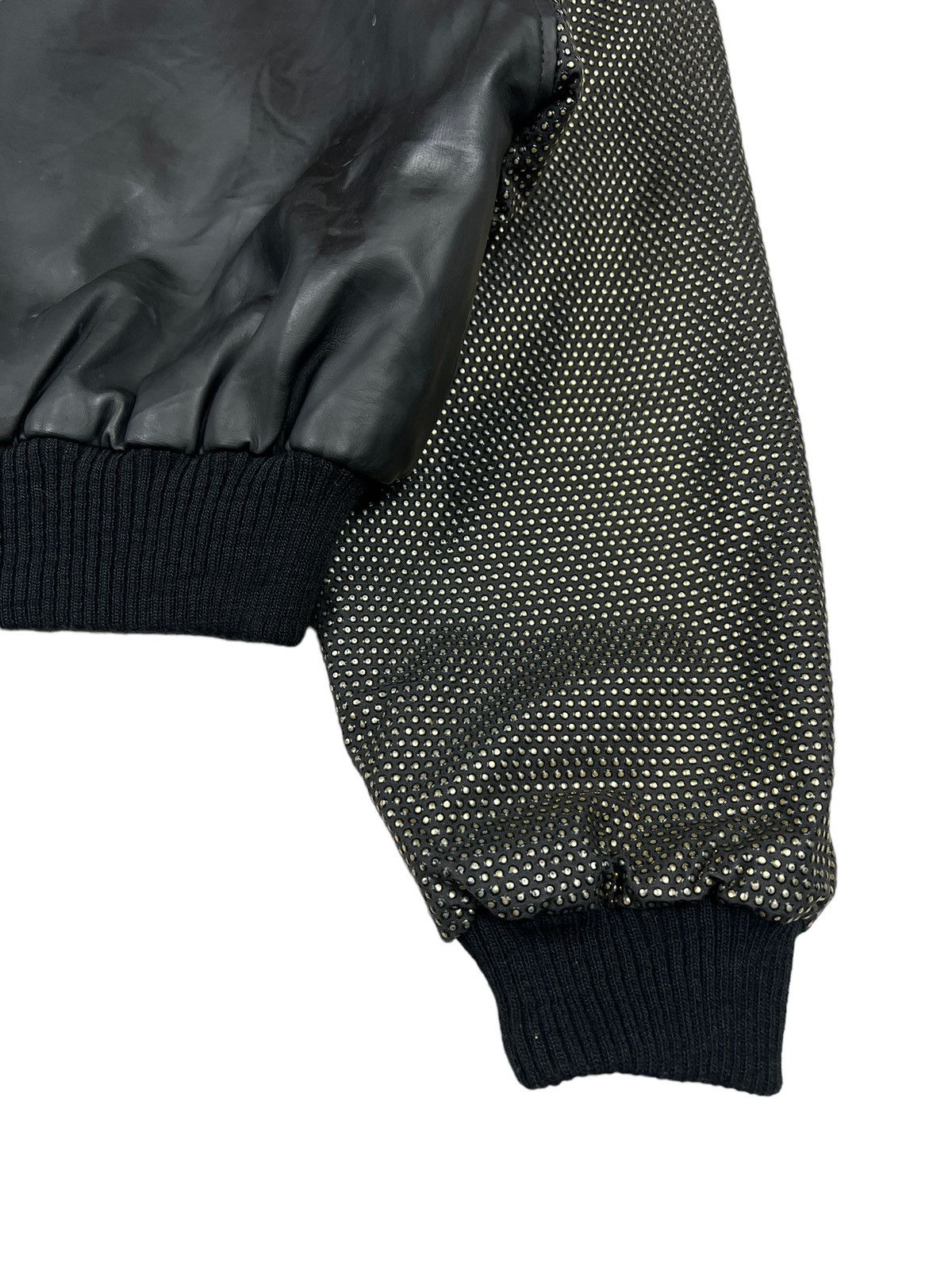 Seditionaries Vintage 🇬🇧 CCC London PVC Studded Cropped Bomber Jacket Size US L / EU 52-54 / 3 - 10 Thumbnail