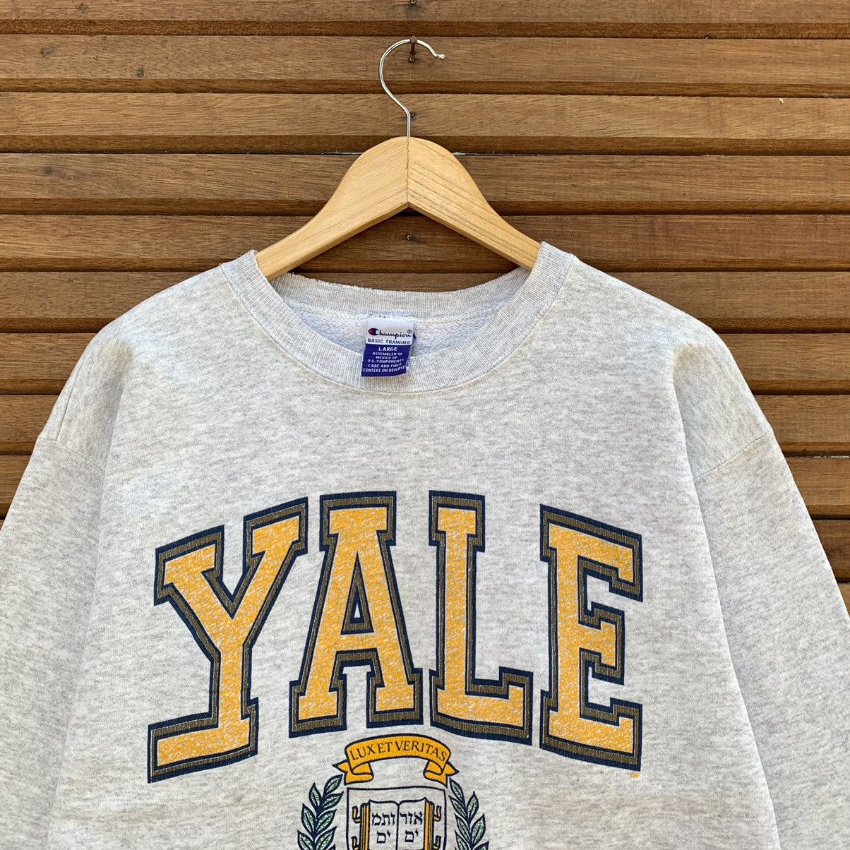Vintage 1990s Champion X University Yale Crewneck