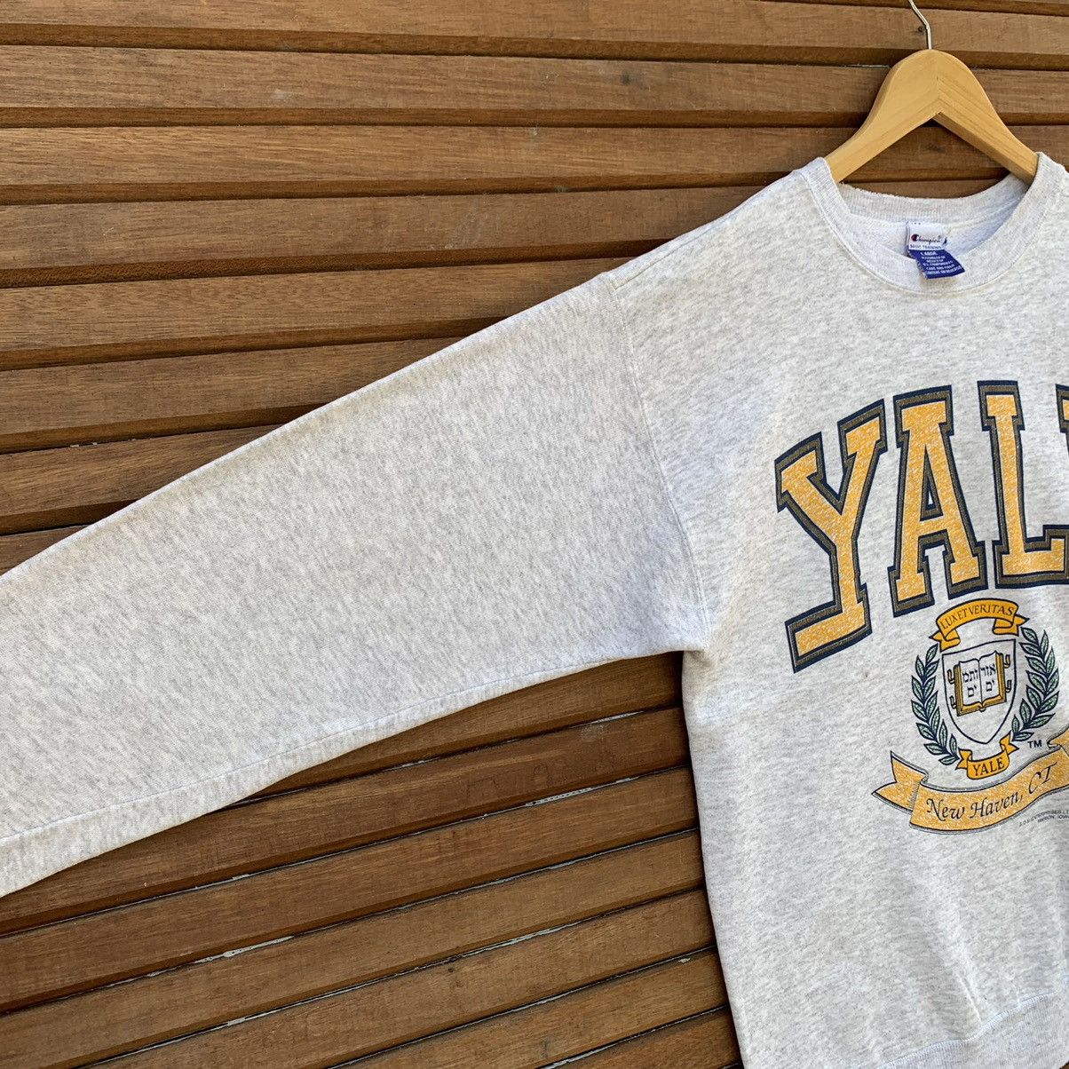 Champion Vintage 1990s Champion X University Yale Crewneck Size US M / EU 48-50 / 2 - 6 Thumbnail