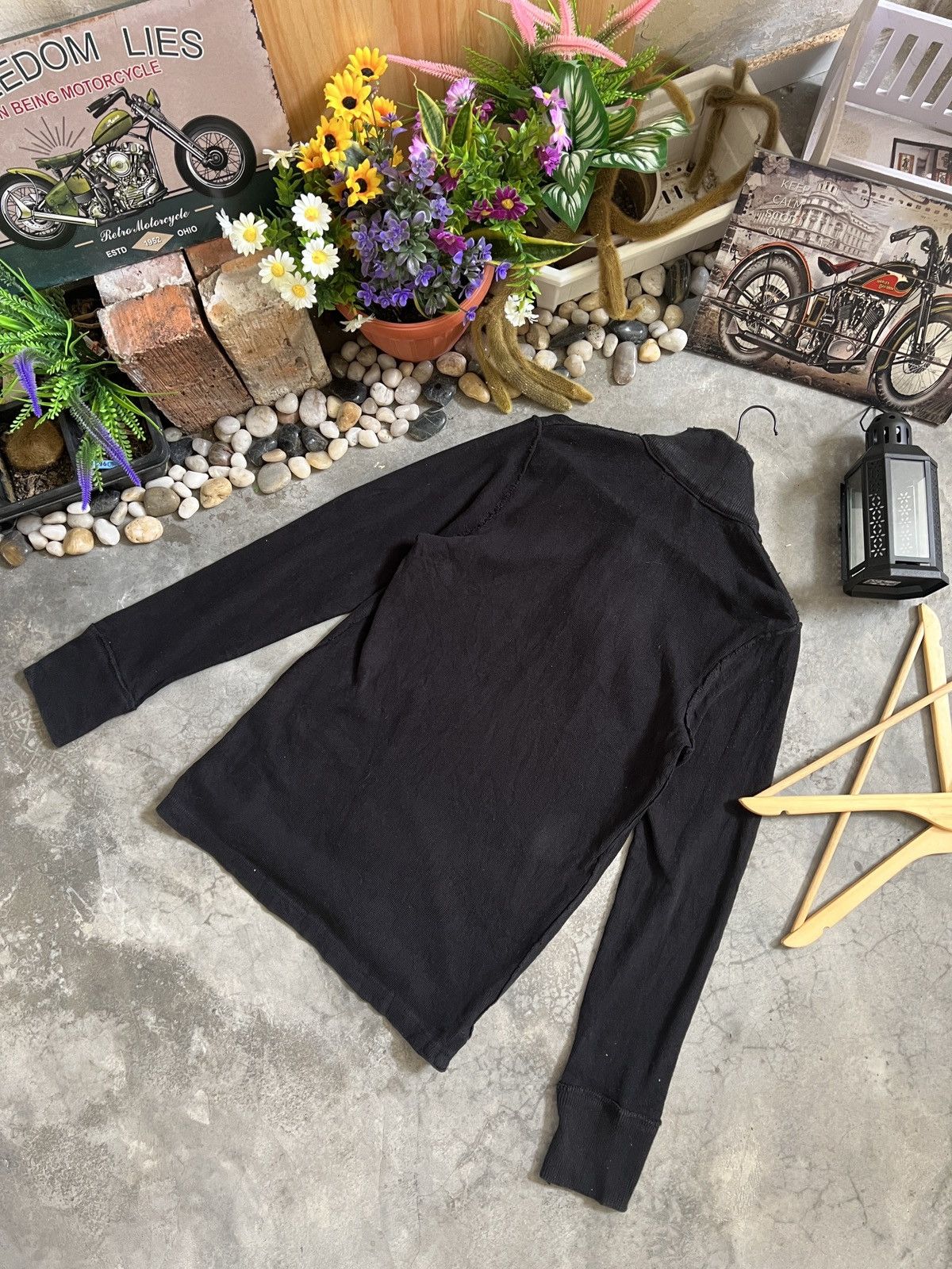 Black Label Vintage 🖤 Burberry Black Label Cover Neck Half Button Size US S / EU 44-46 / 1 - 8 Thumbnail