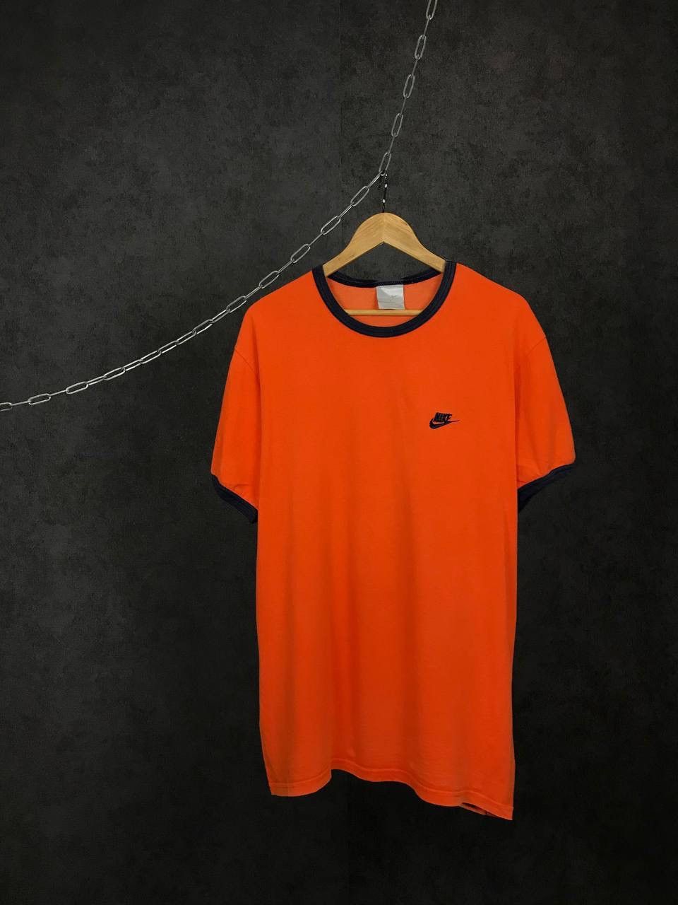 Nike × Vintage Nike swoosh streetwear vintage tee Size US L / EU 52-54 / 3 - 1 Thumbnail
