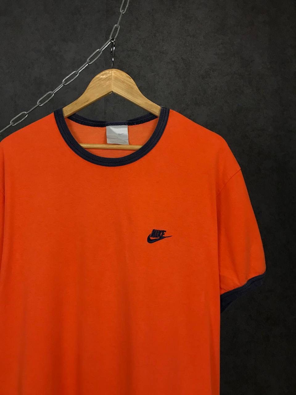 Nike × Vintage Nike swoosh streetwear vintage tee Size US L / EU 52-54 / 3 - 2 Thumbnail