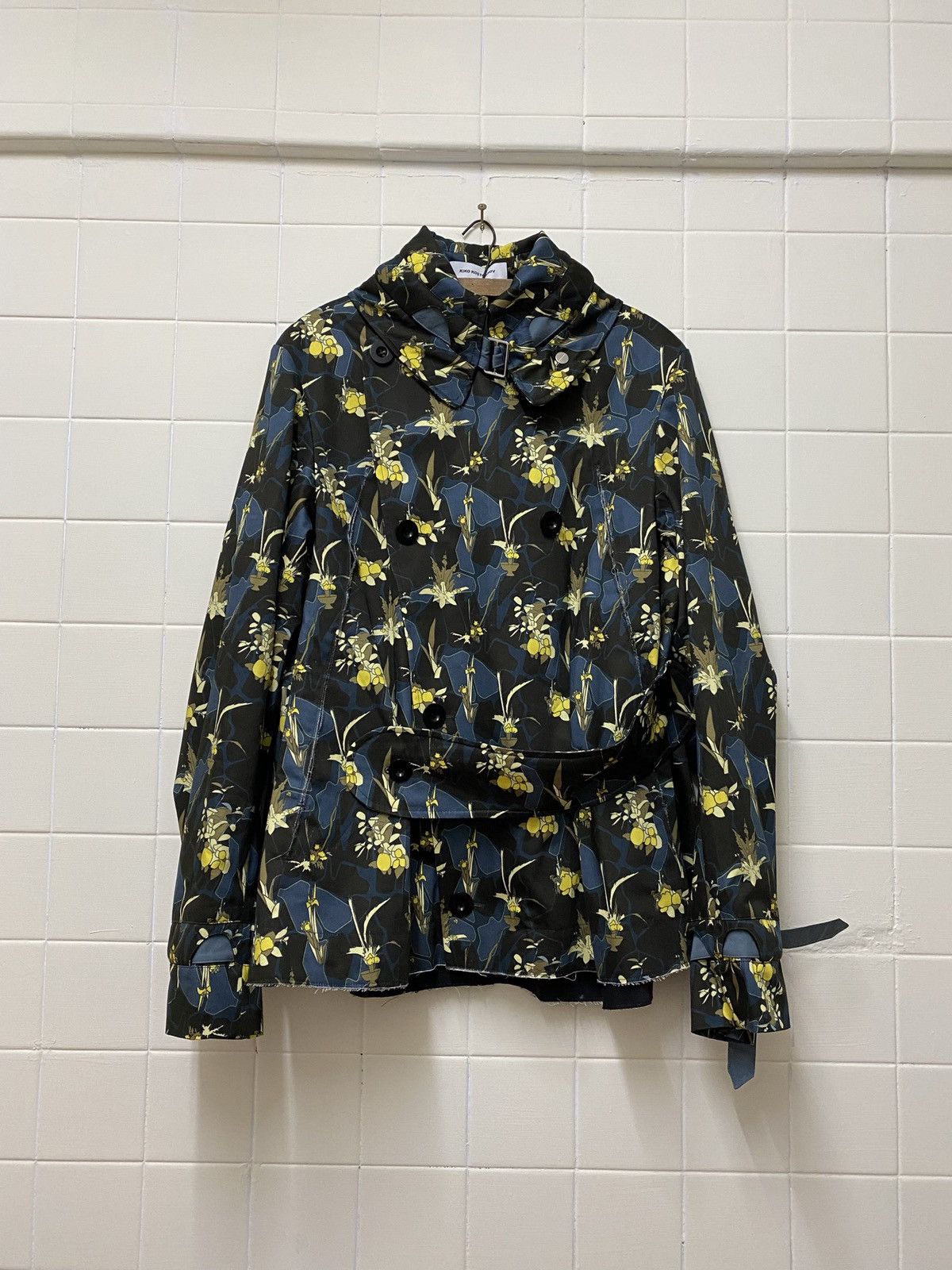 Kiko Kostadinov AW21 MAIDEN PEACOAT 00112021 IKEBANA POND YELLOW