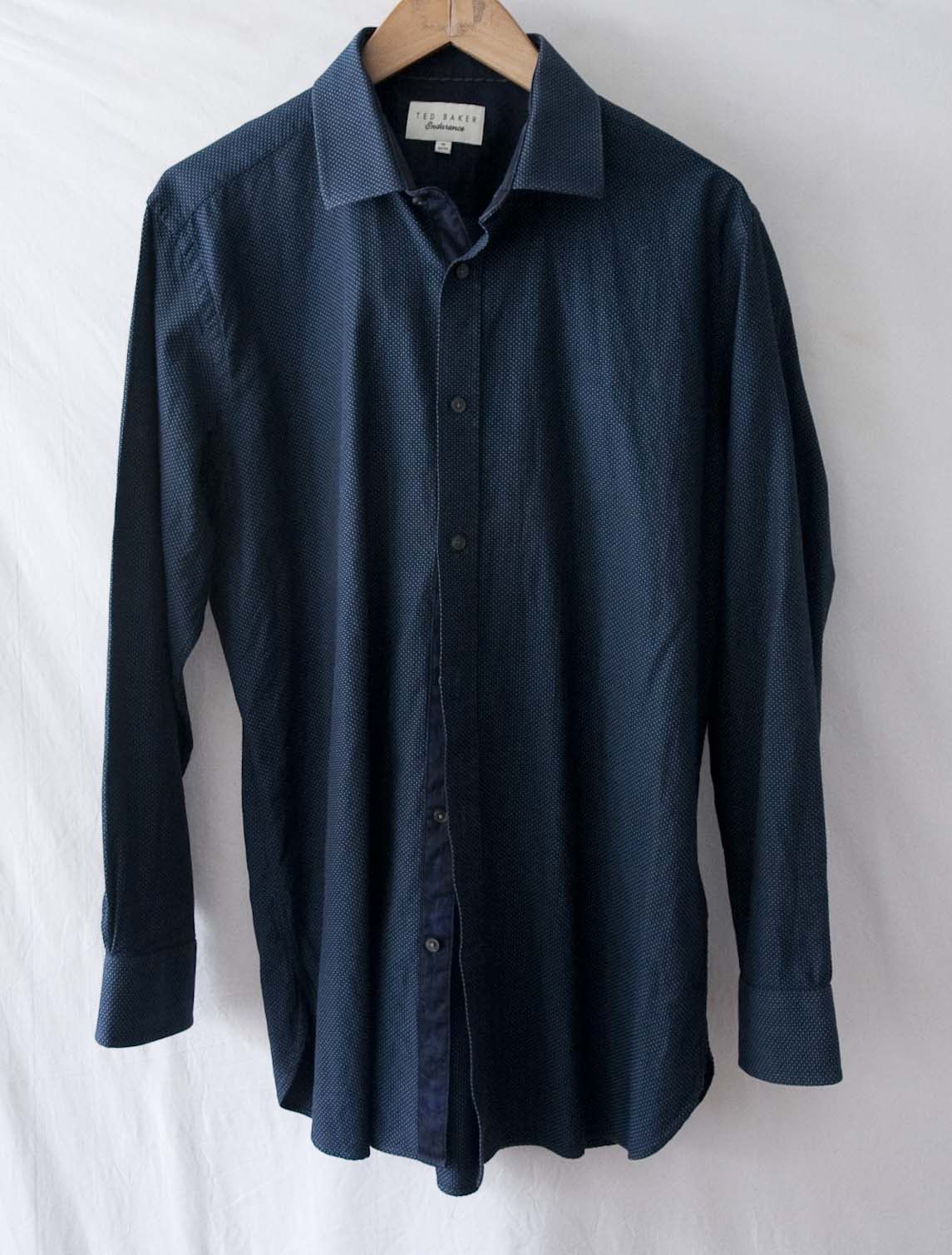 Ted Baker Ted Baker Endurance Shirt Size 16/L Size US XL / EU 56 / 4 - 2 Thumbnail
