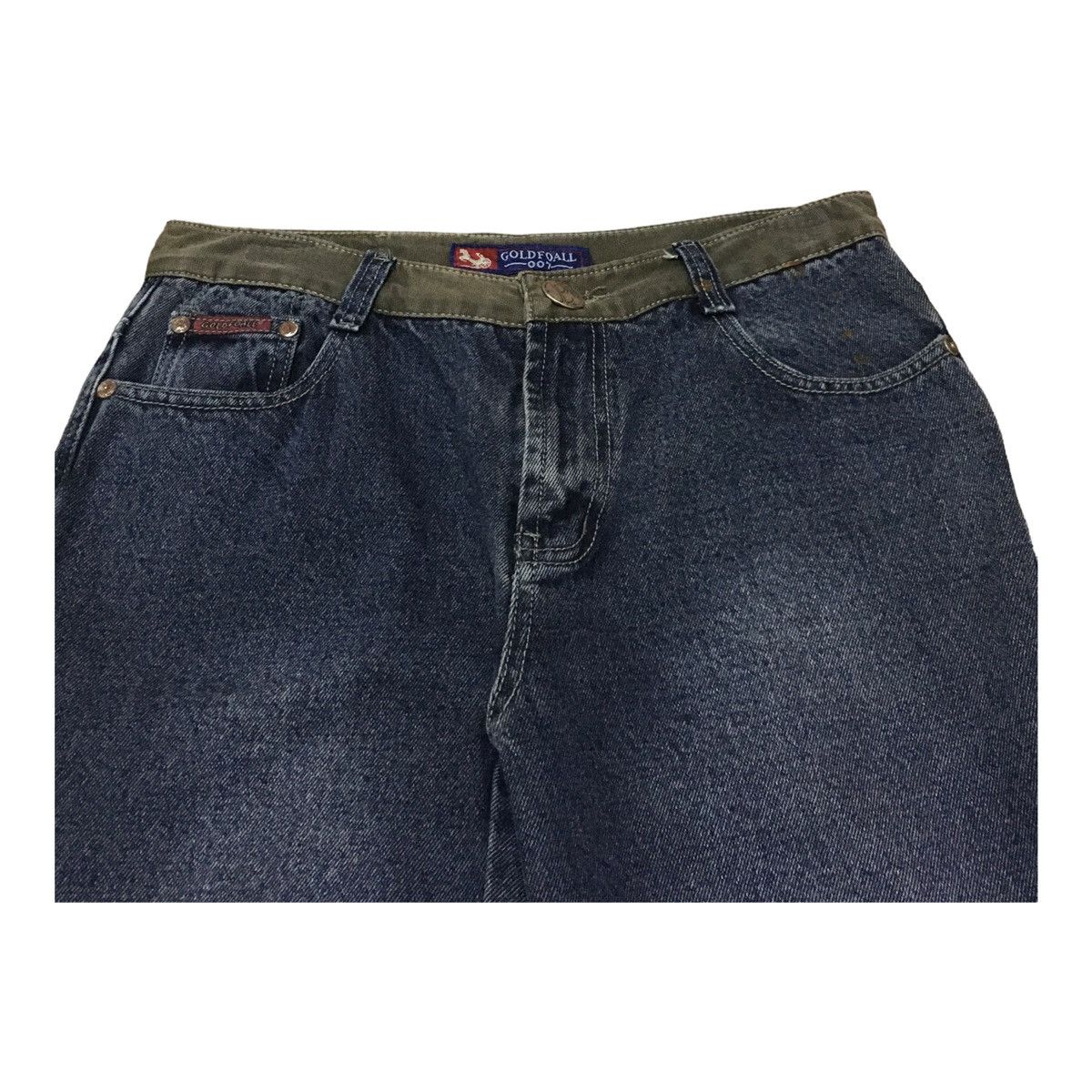 Japanese Brand × Vintage Rare Vintage Japanese Brand Goldfoall Flared Jeans 1990s Size US 30 / EU 46 - 3 Thumbnail