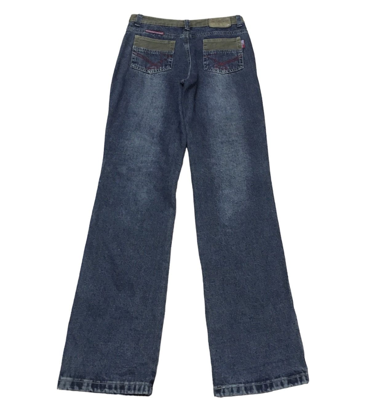 Japanese Brand × Vintage Rare Vintage Japanese Brand Goldfoall Flared Jeans 1990s Size US 30 / EU 46 - 2 Thumbnail