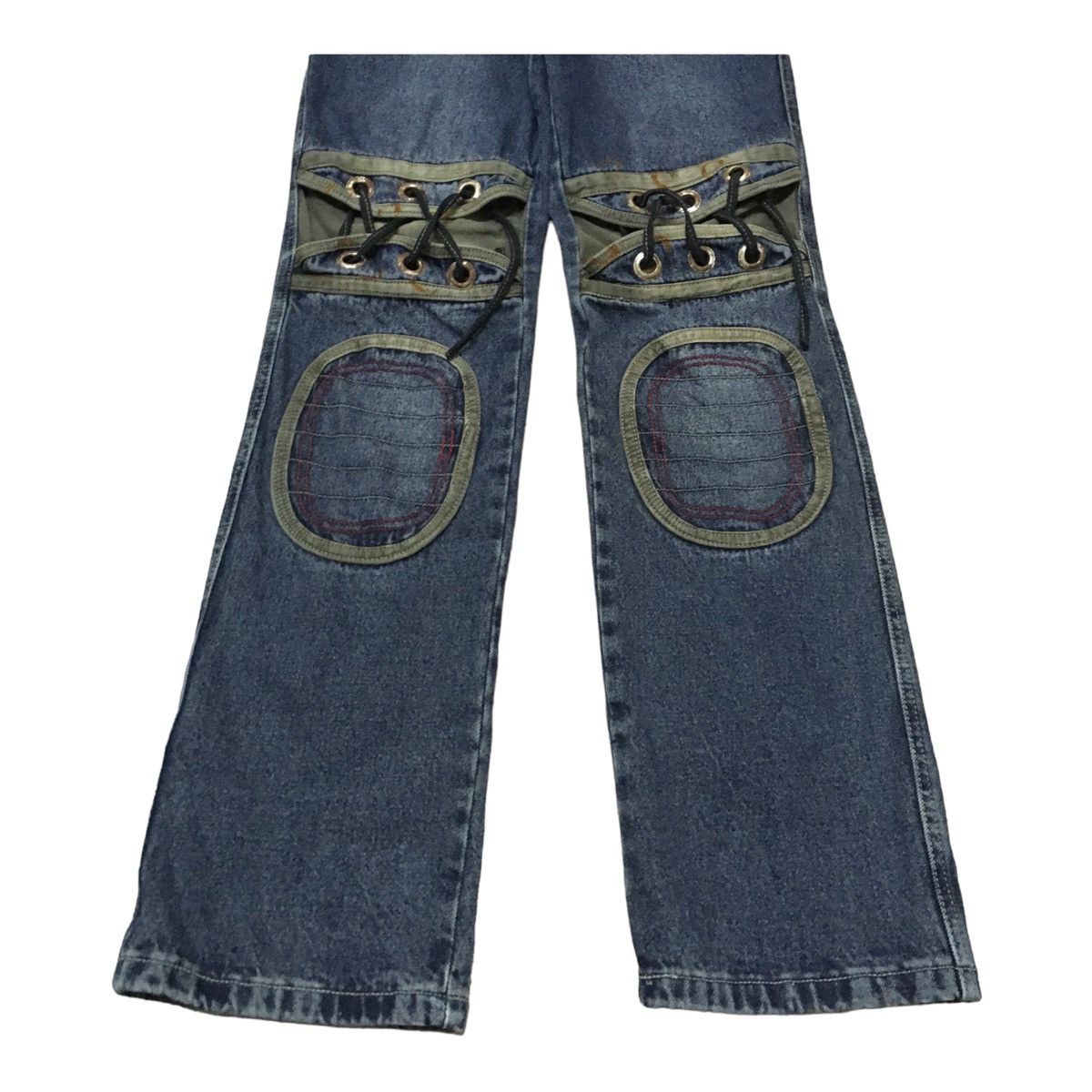 Japanese Brand × Vintage Rare Vintage Japanese Brand Goldfoall Flared Jeans 1990s Size US 30 / EU 46 - 4 Thumbnail