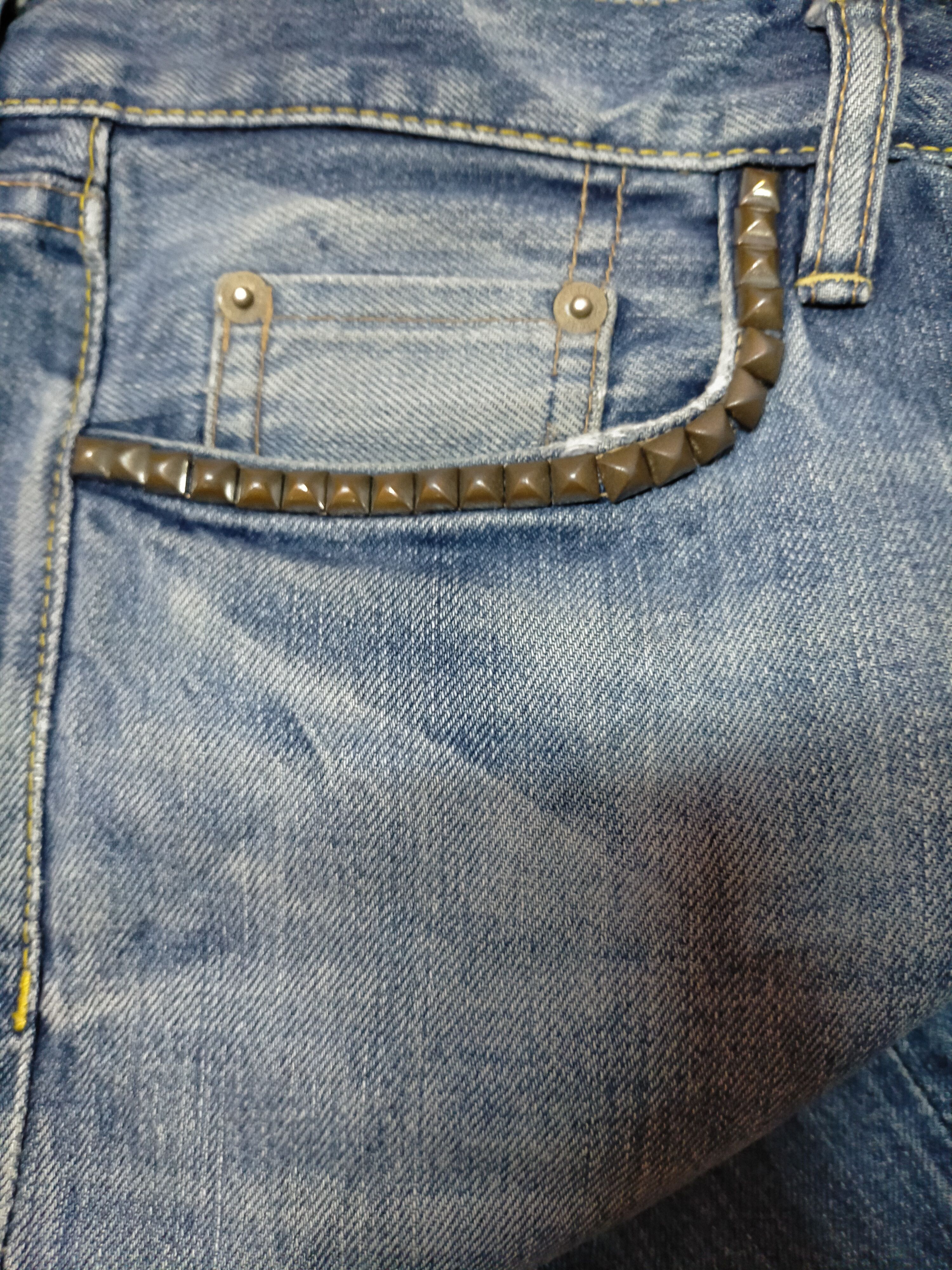 Hysteric Glamour Hysteric Glamour Selvage Studed Pocket Jeans Size US 31 - 10 Thumbnail