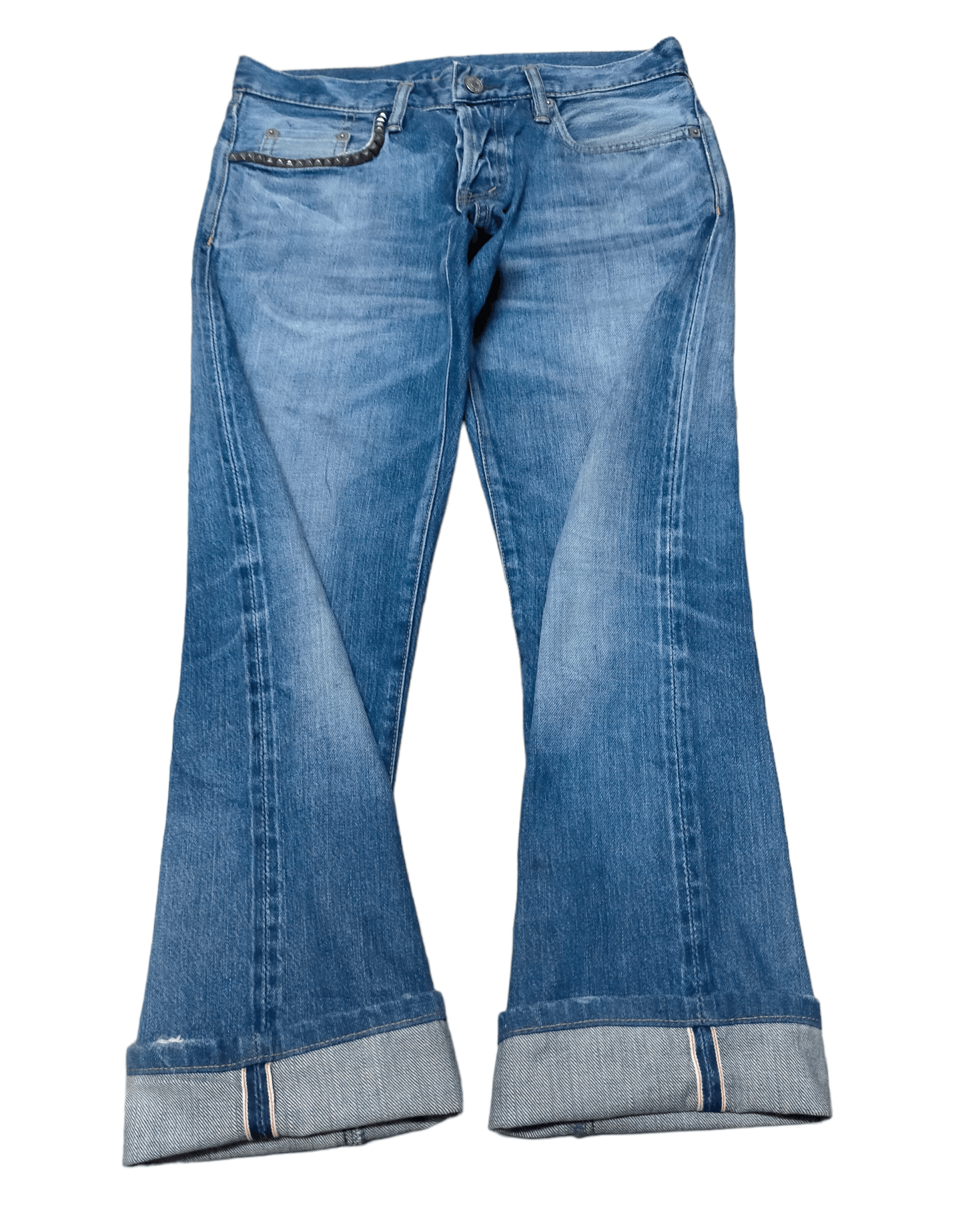 Hysteric Glamour Hysteric Glamour Selvage Studed Pocket Jeans Size US 31 - 1 Thumbnail