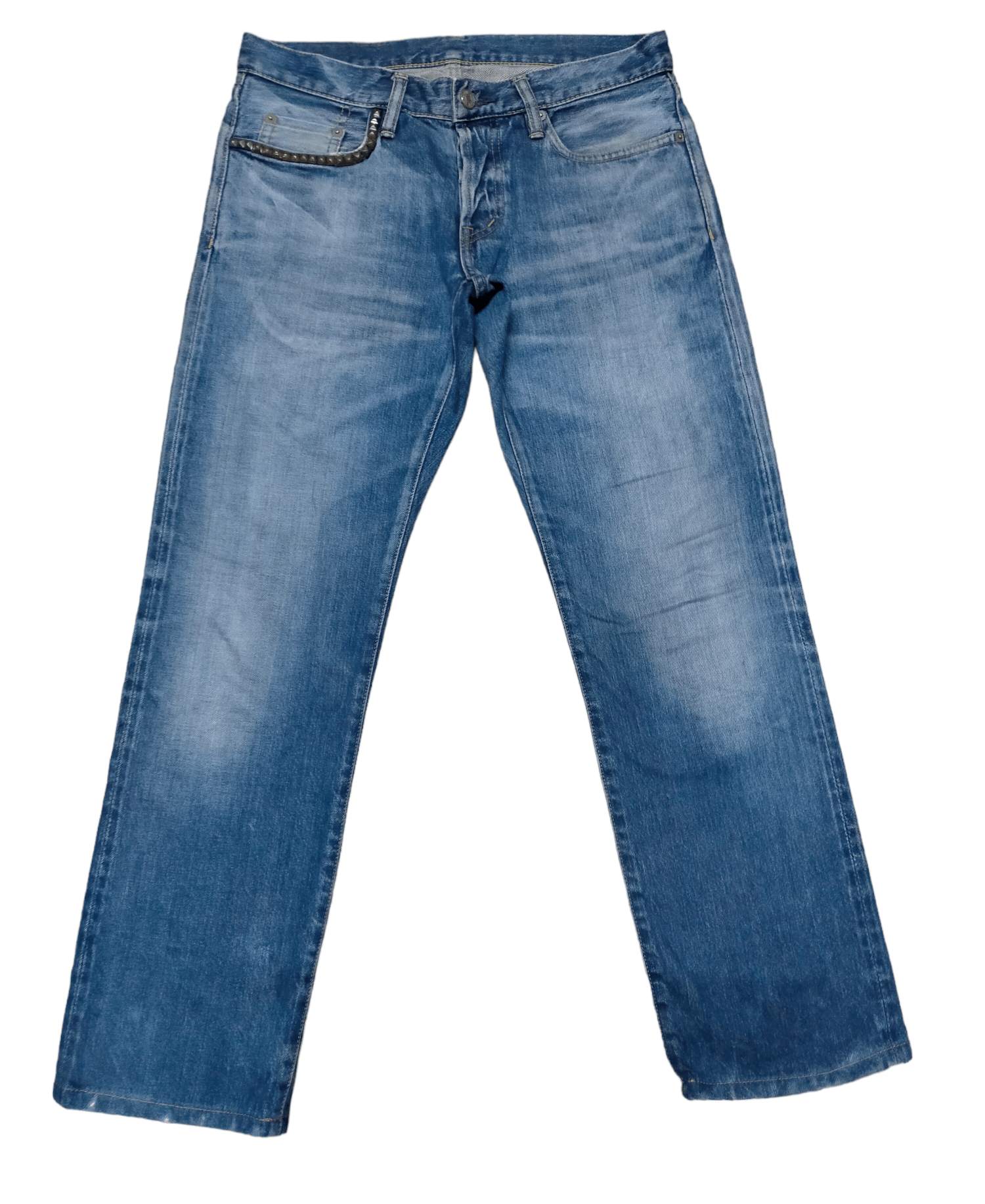 Hysteric Glamour Hysteric Glamour Selvage Studed Pocket Jeans Size US 31 - 2 Thumbnail