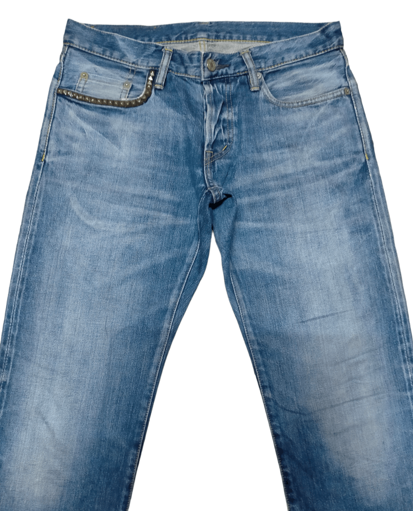 Hysteric Glamour Hysteric Glamour Selvage Studed Pocket Jeans Size US 31 - 4 Thumbnail