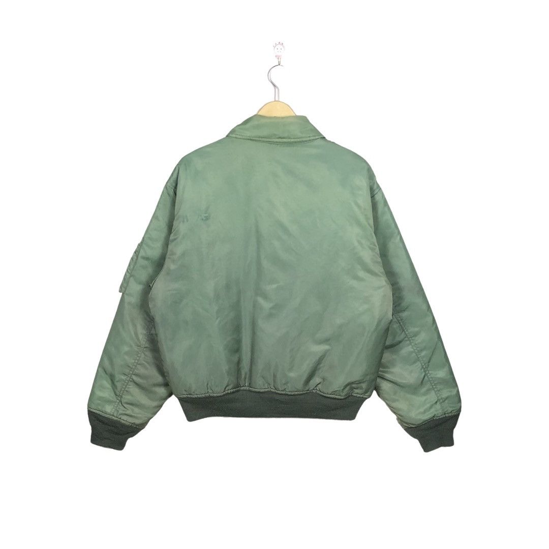 Vintage Vintage 90s US ARMY Bomber Jacket Military Size US L / EU 52-54 / 3 - 3 Thumbnail