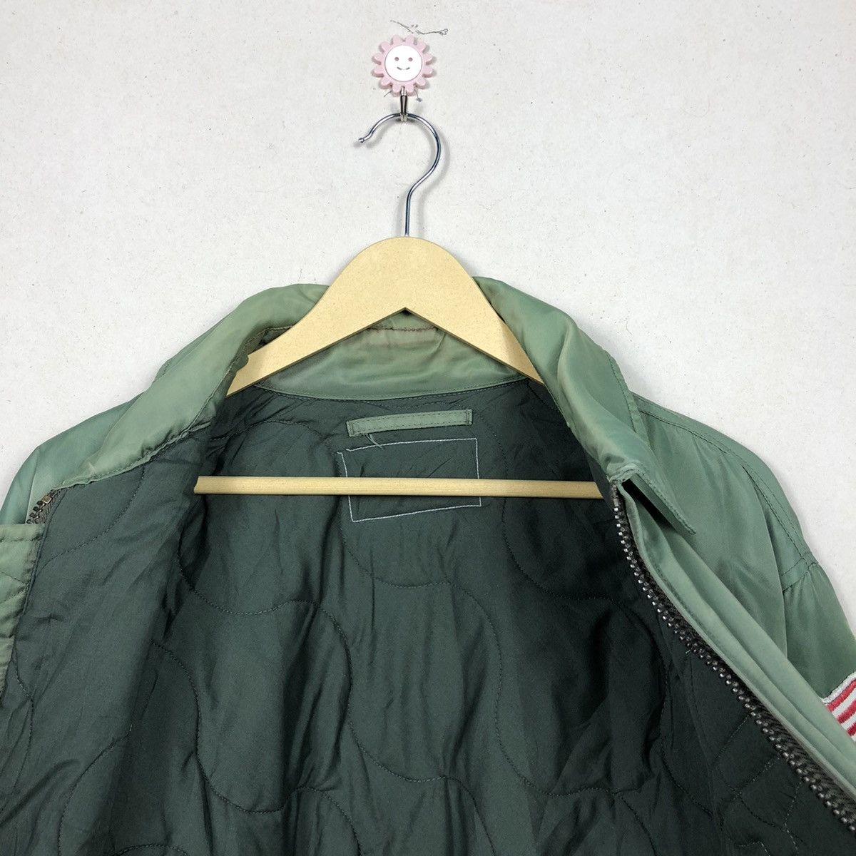 Vintage Vintage 90s US ARMY Bomber Jacket Military Size US L / EU 52-54 / 3 - 11 Thumbnail