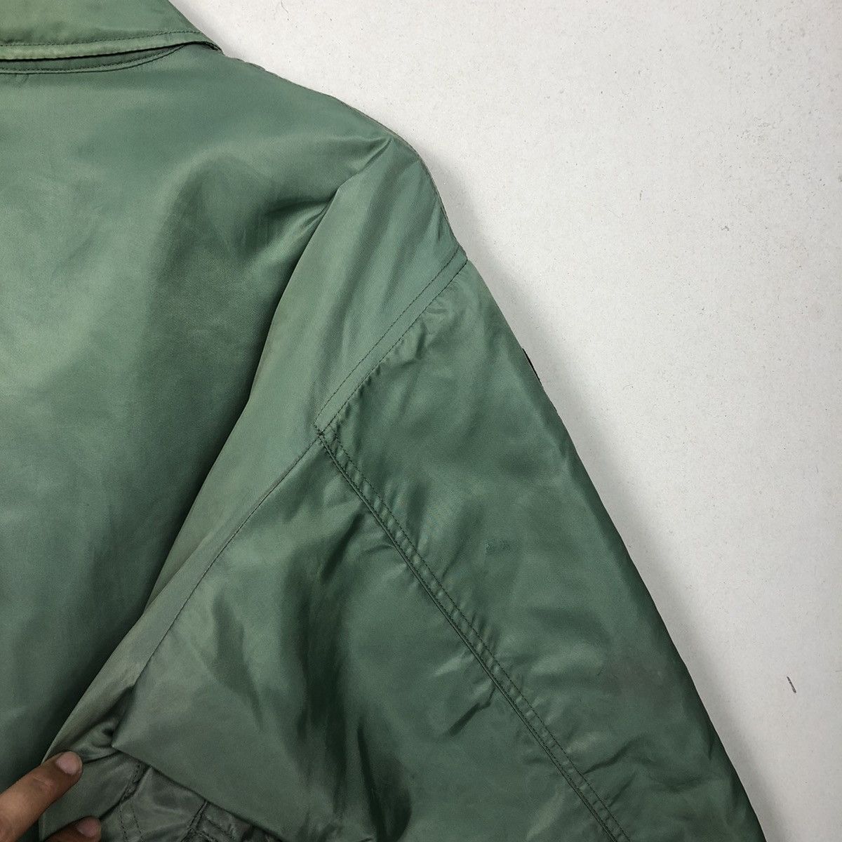 Vintage Vintage 90s US ARMY Bomber Jacket Military Size US L / EU 52-54 / 3 - 10 Thumbnail