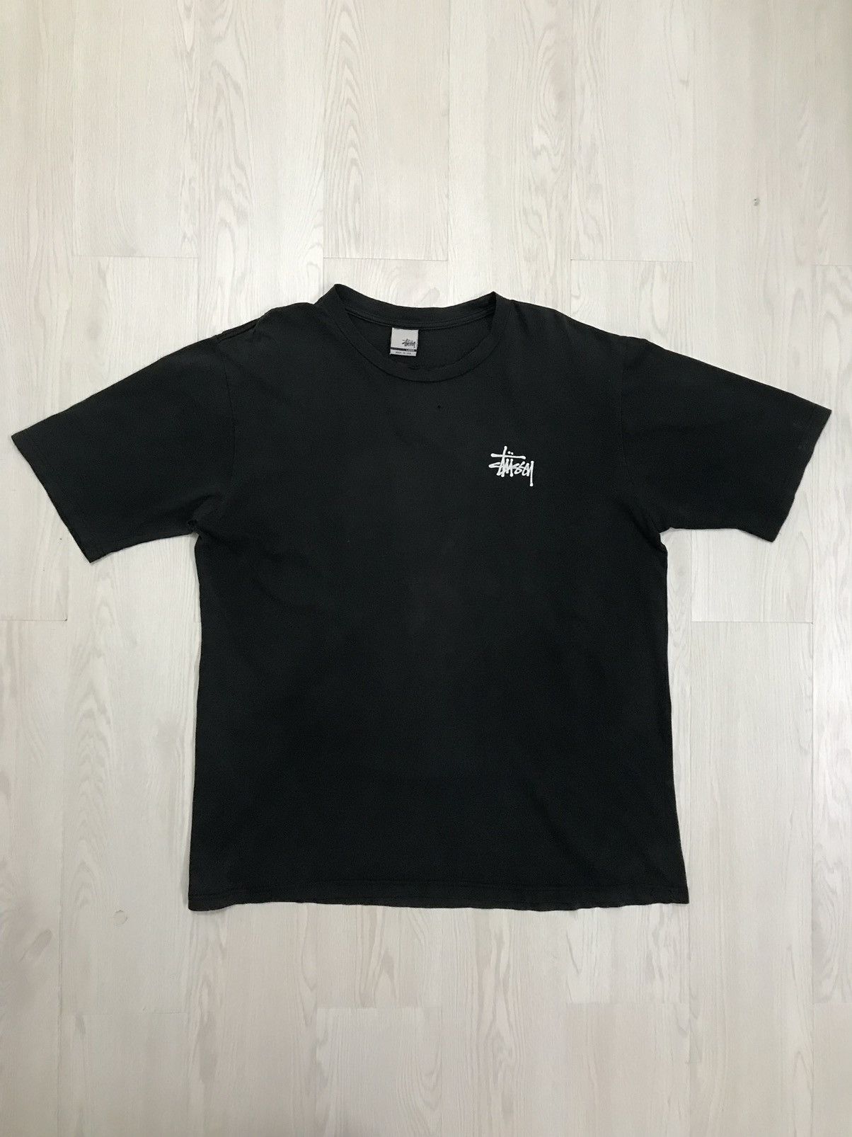 Japanese Brand × Stussy × Vintage Vintage Stussy Tee World Tour Distressed Made In USA Size US L / EU 52-54 / 3 - 2 Thumbnail