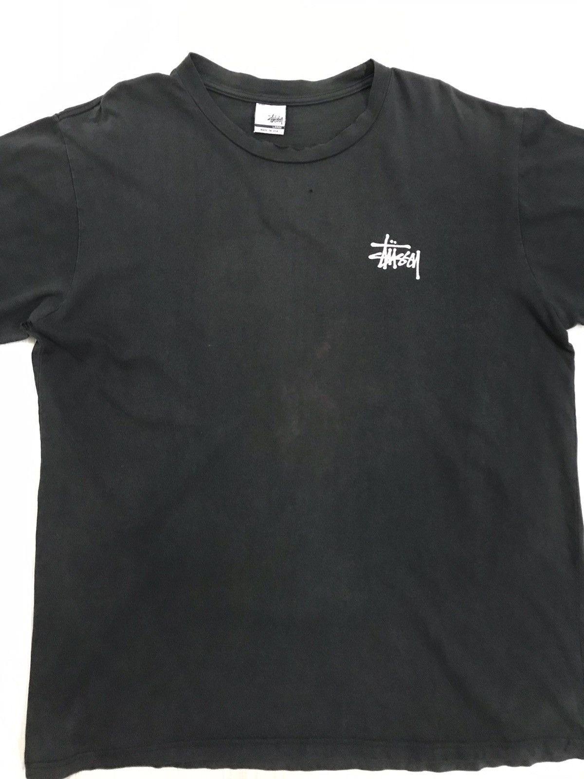 Japanese Brand × Stussy × Vintage Vintage Stussy Tee World Tour Distressed Made In USA Size US L / EU 52-54 / 3 - 4 Thumbnail