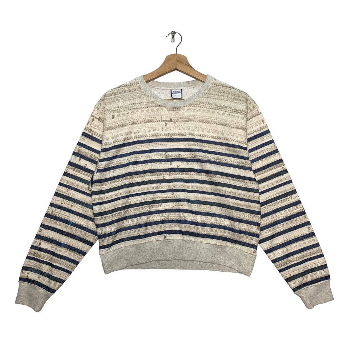 Jean Paul Gaultier For Sept Primeriers Crop Sweatshirt