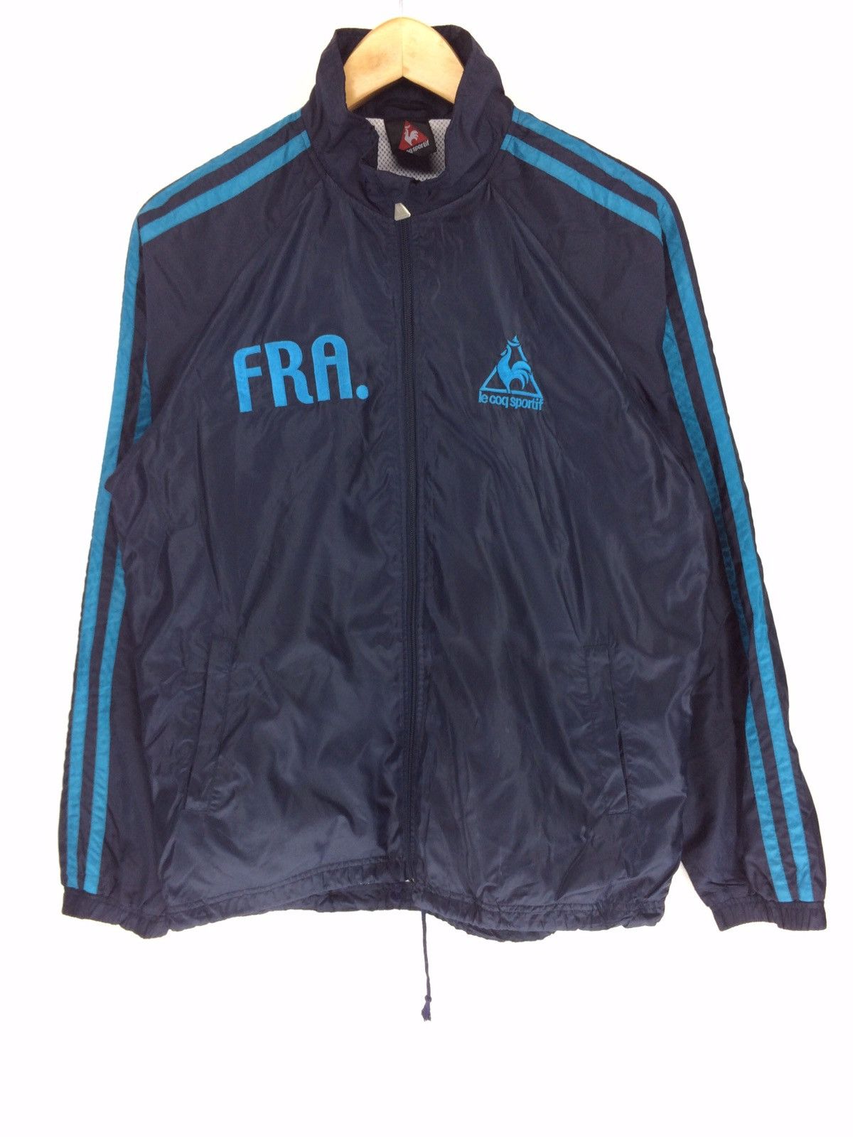 Le Coq Sportif × Vintage Vintage LE COQ SPORTIF Windbreaker Jacket France Sweater Size US L / EU 52-54 / 3 - 1 Thumbnail