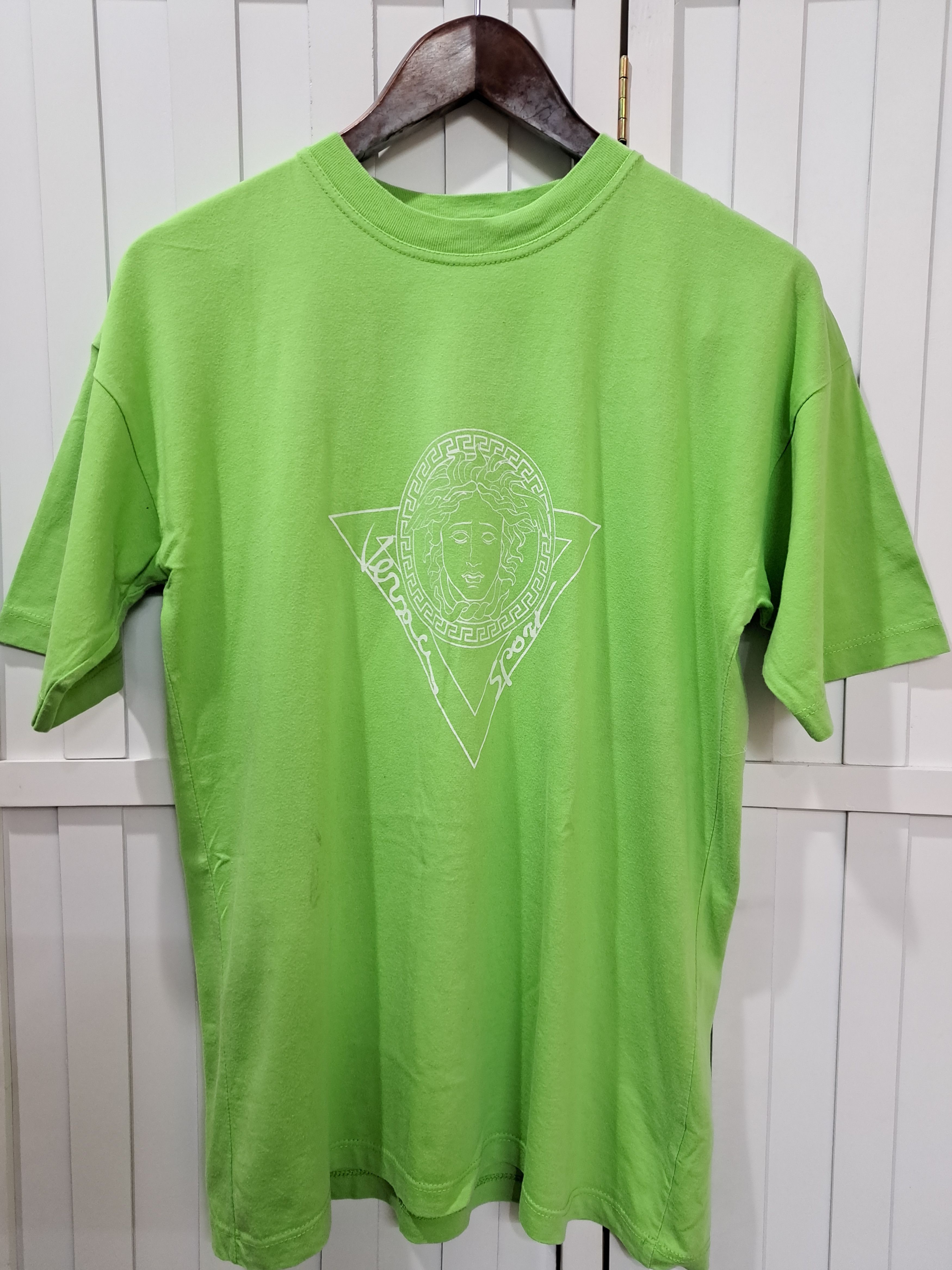 Versace × Vintage Vintage Versace Sport Medusa Logo T-shirt Size 42 Size US M / EU 48-50 / 2 - 1 Thumbnail