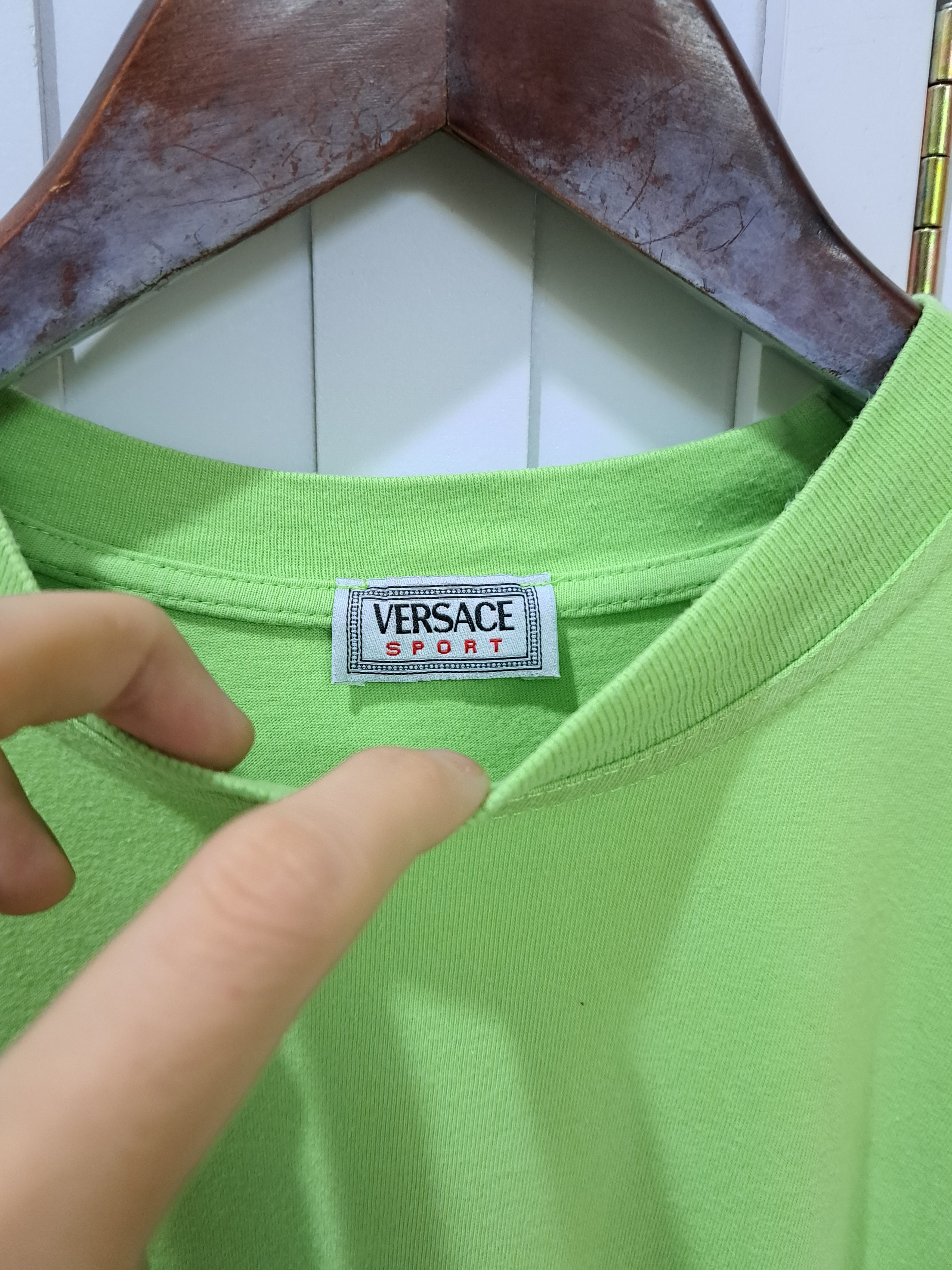 Versace × Vintage Vintage Versace Sport Medusa Logo T-shirt Size 42 Size US M / EU 48-50 / 2 - 3 Thumbnail