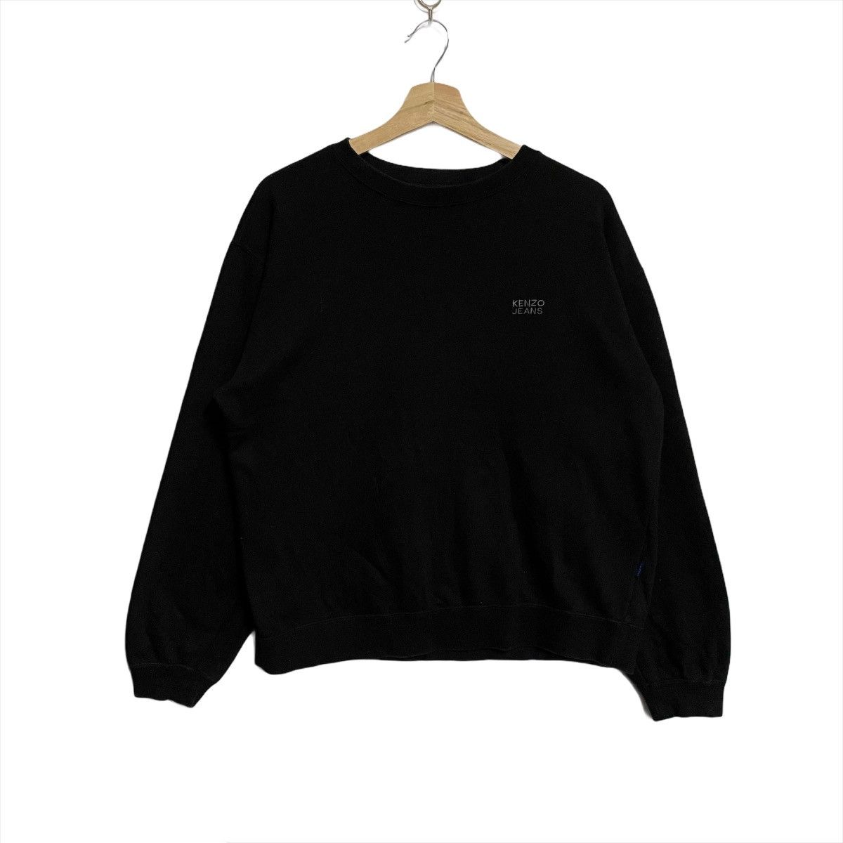 Kenzo Vintage Kenzo Jeans Big Logo Sweatshirt Pullover Sweater Size US M / EU 48-50 / 2 - 2 Thumbnail