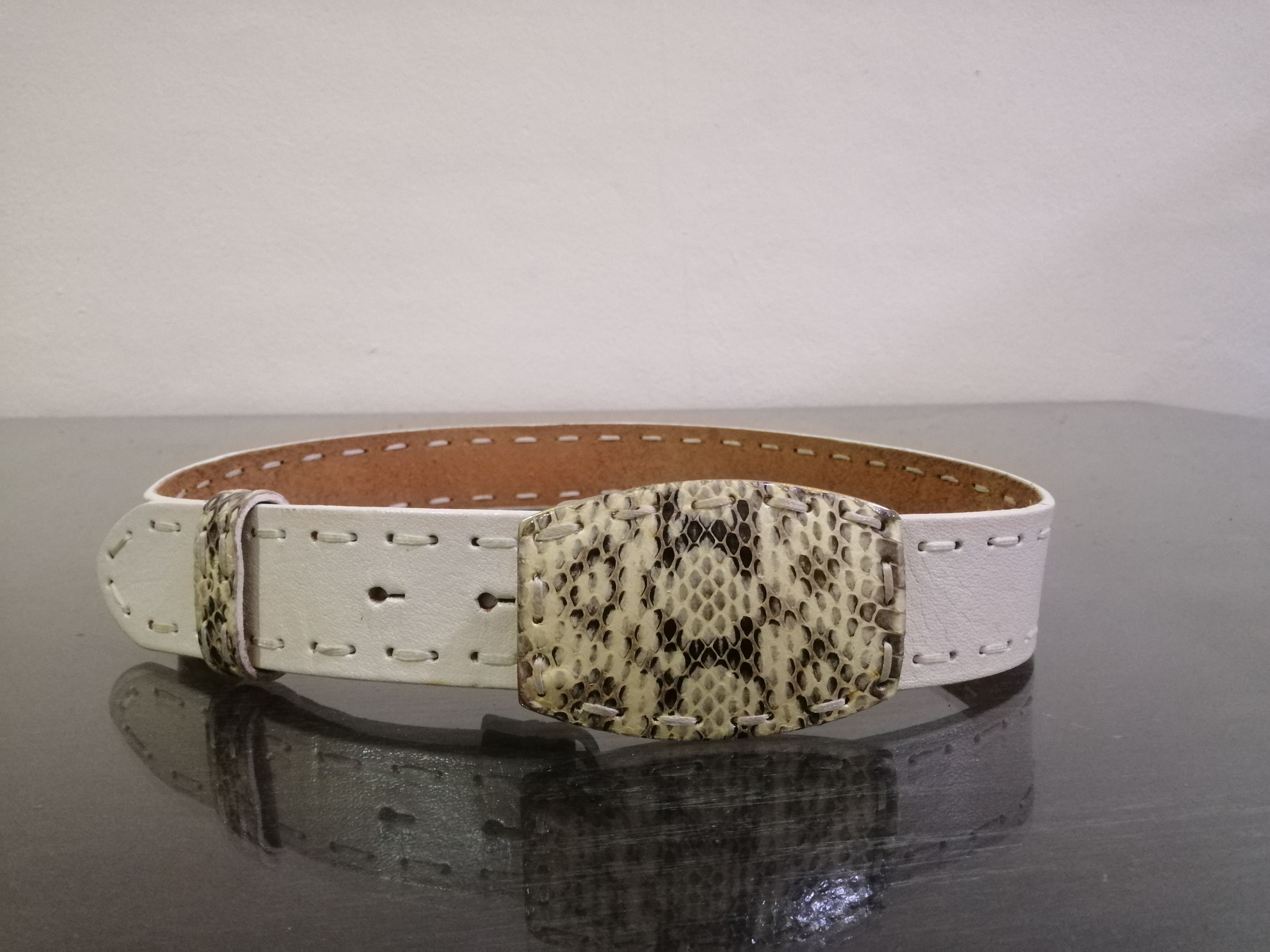 Japanese Brand × Other Big Buckle Python Skin Size ONE SIZE - 1 Thumbnail