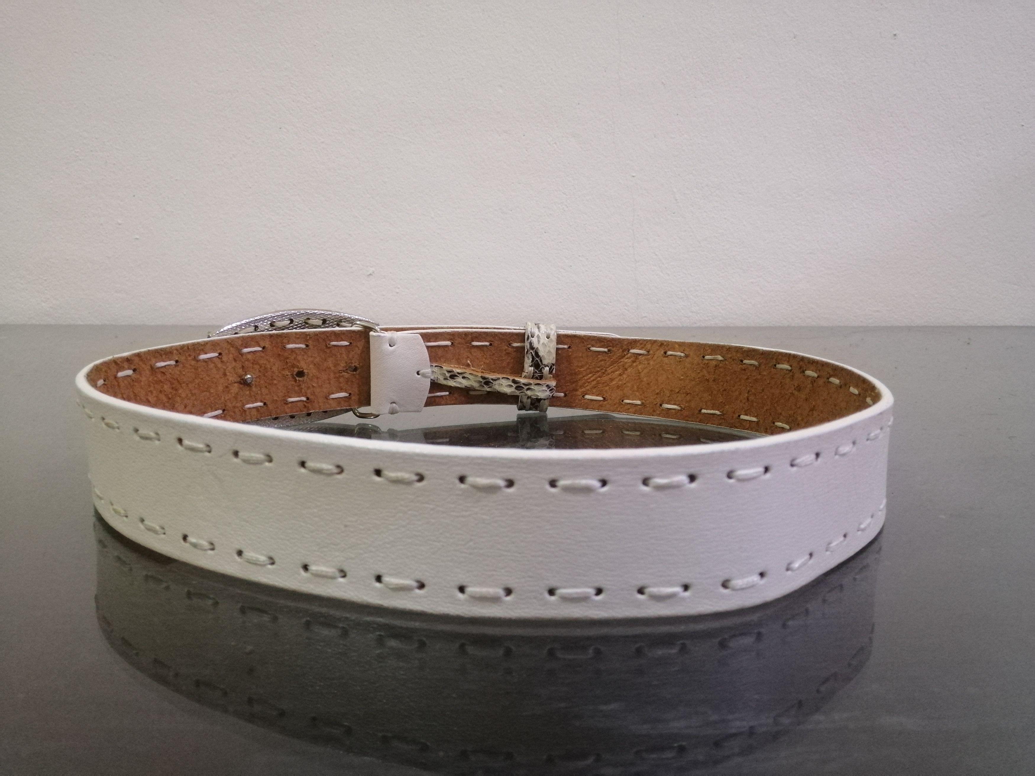 Japanese Brand × Other Big Buckle Python Skin Size ONE SIZE - 2 Thumbnail