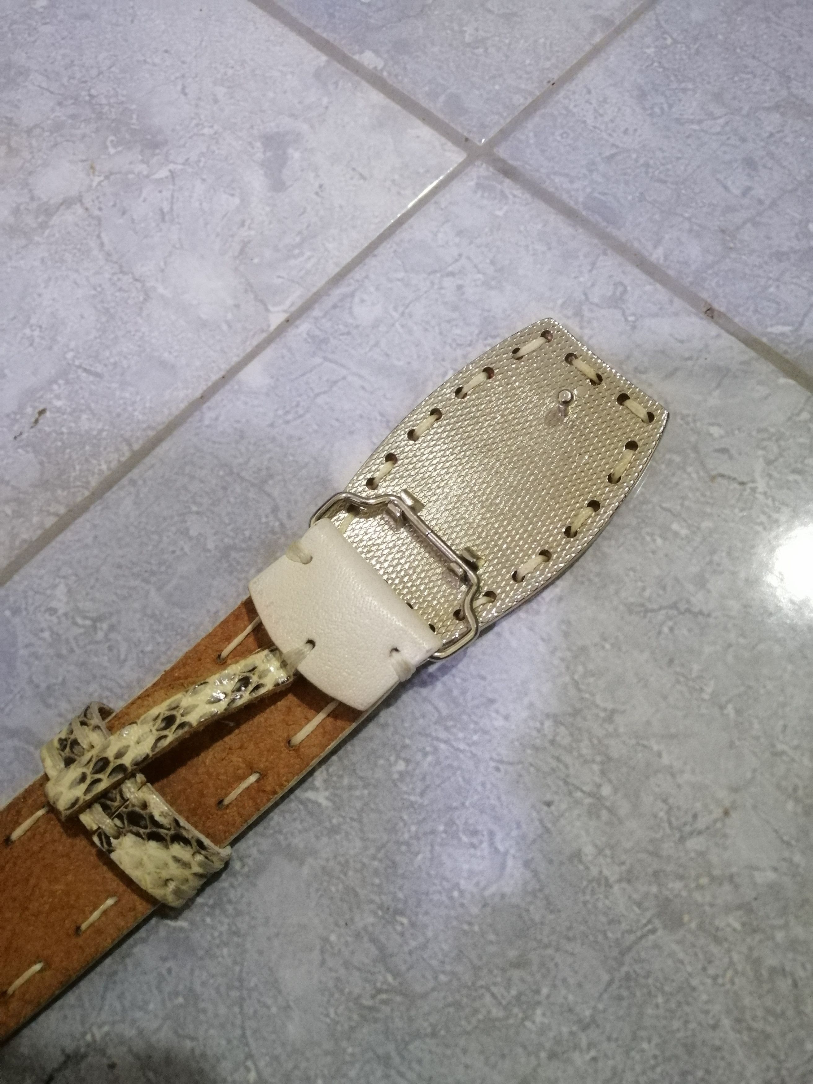 Japanese Brand × Other Big Buckle Python Skin Size ONE SIZE - 4 Thumbnail