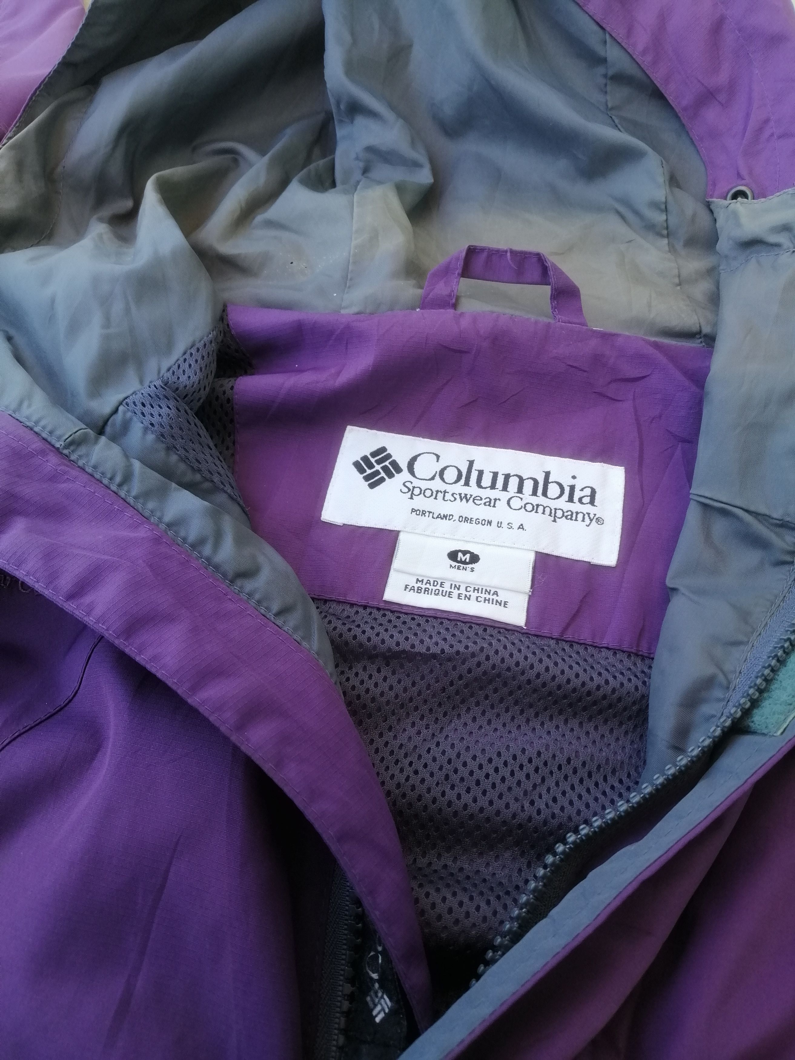 Columbia Columbia Hoodie Zipper Windbraker Limited Purple Size US L / EU 52-54 / 3 - 6 Thumbnail