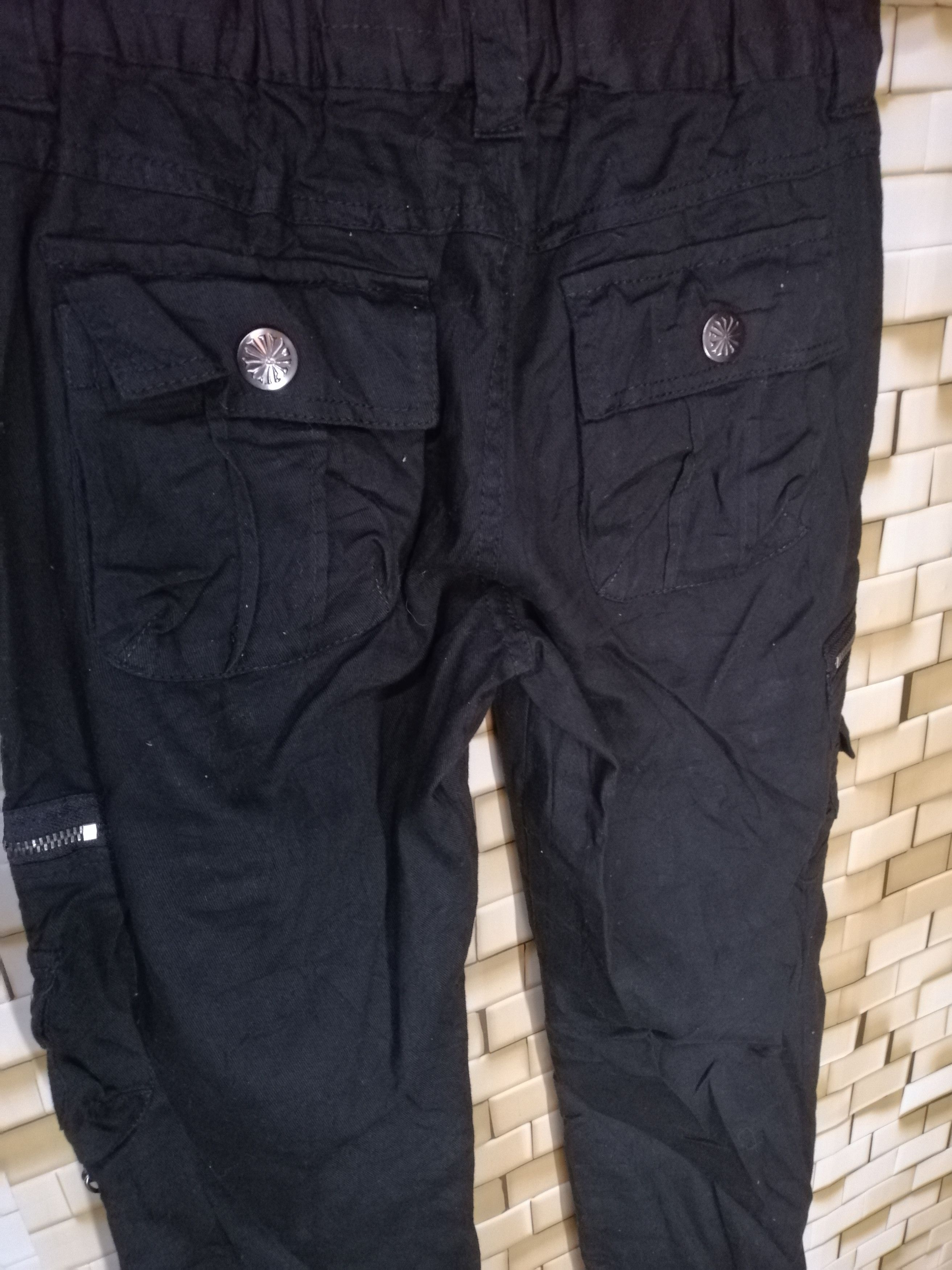 Japanese Brand Japanese Multi Pockets Work Wear Black Rope Legs Size US 32 / EU 48 - 6 Thumbnail