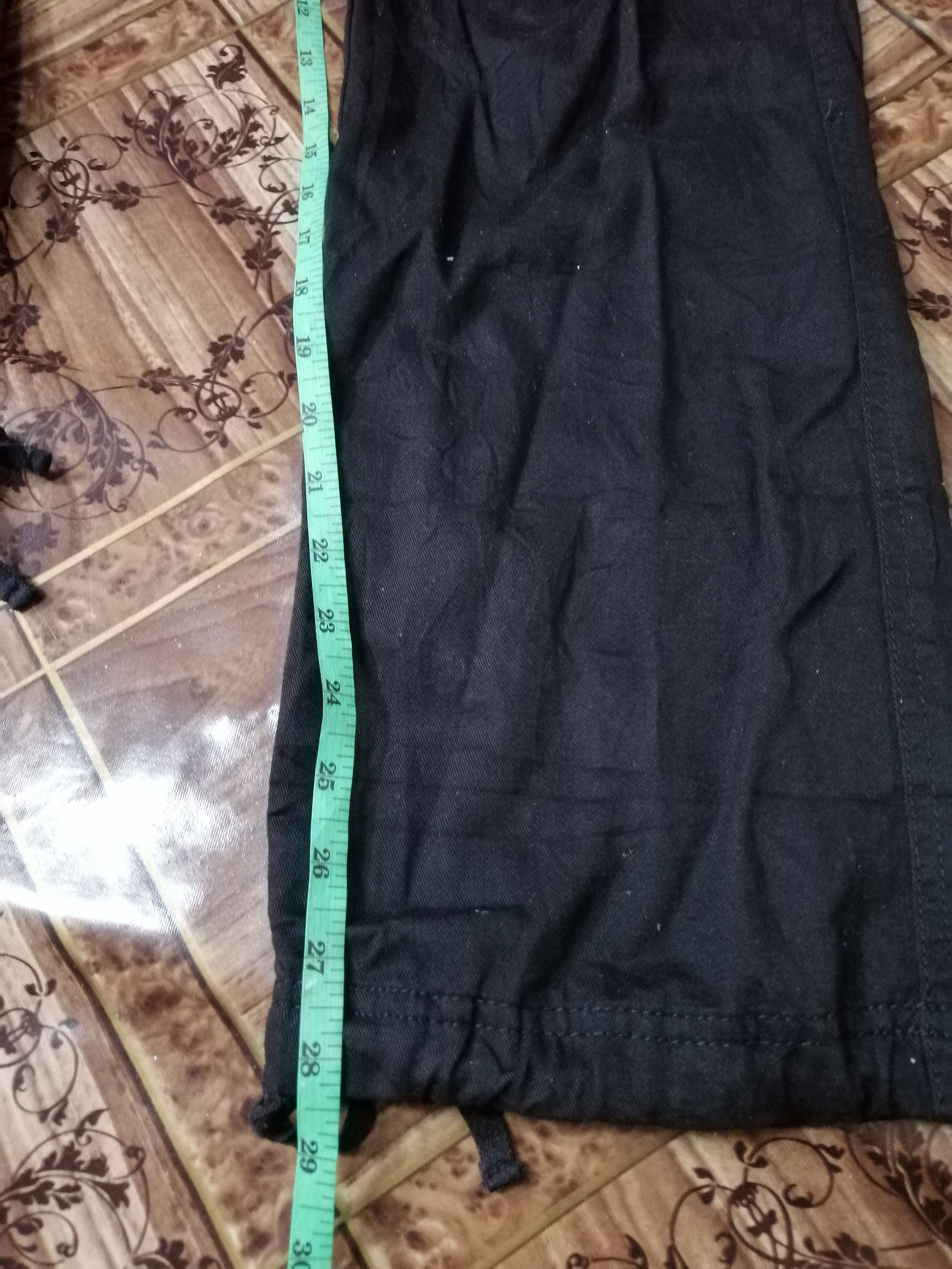 Japanese Brand Japanese Multi Pockets Work Wear Black Rope Legs Size US 32 / EU 48 - 9 Thumbnail
