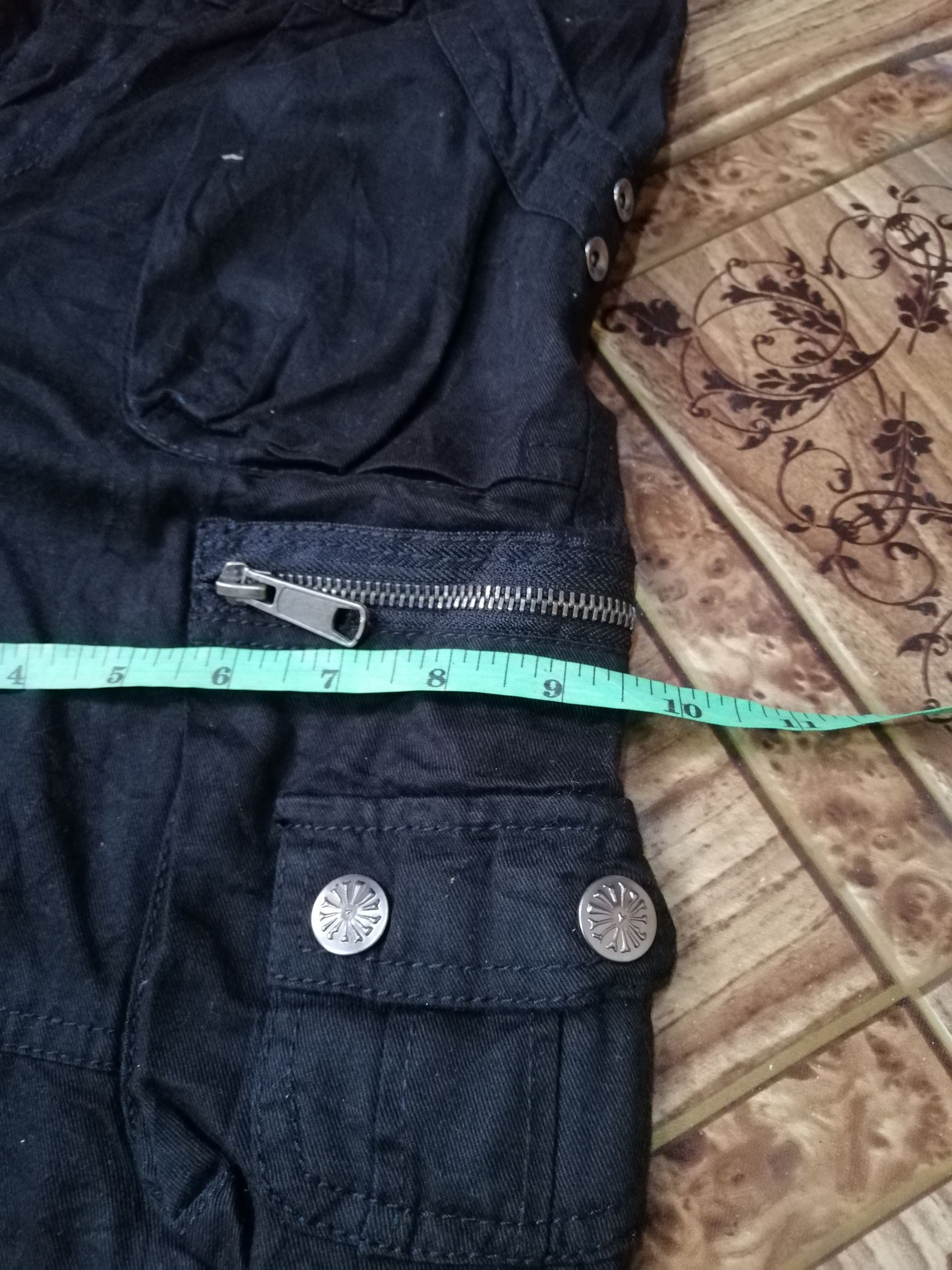 Japanese Brand Japanese Multi Pockets Work Wear Black Rope Legs Size US 32 / EU 48 - 10 Thumbnail