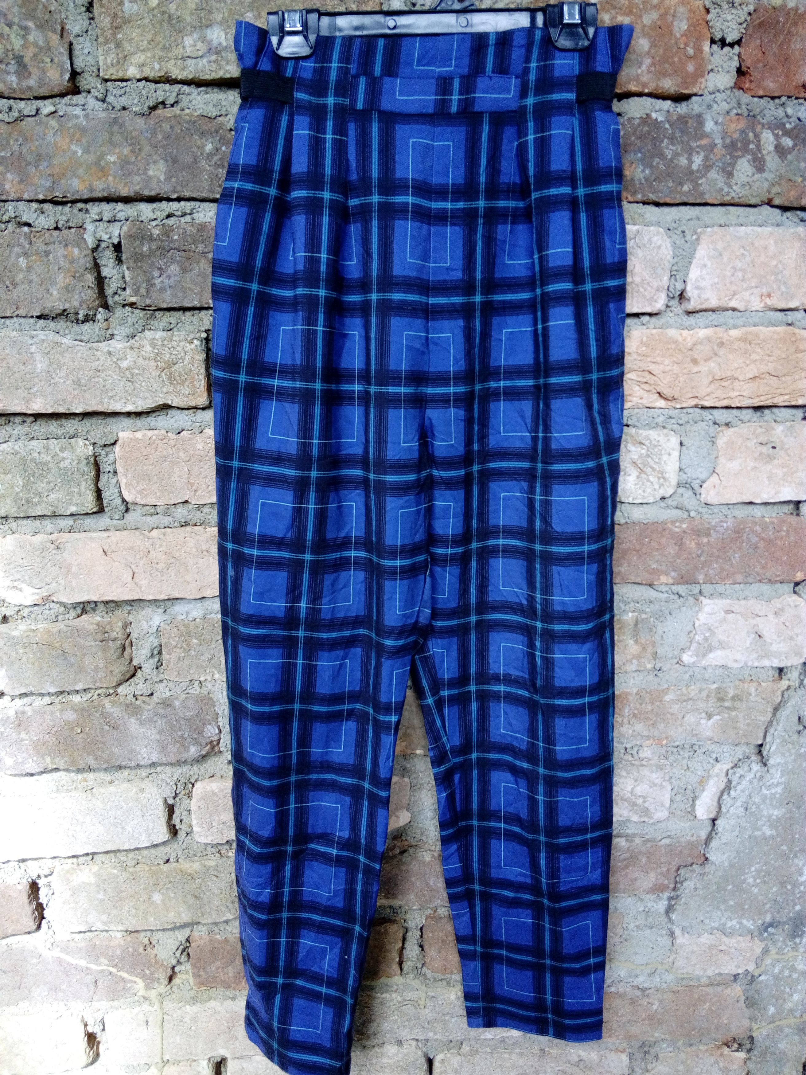 Blue Checked Skinny Type LIKE Burberry