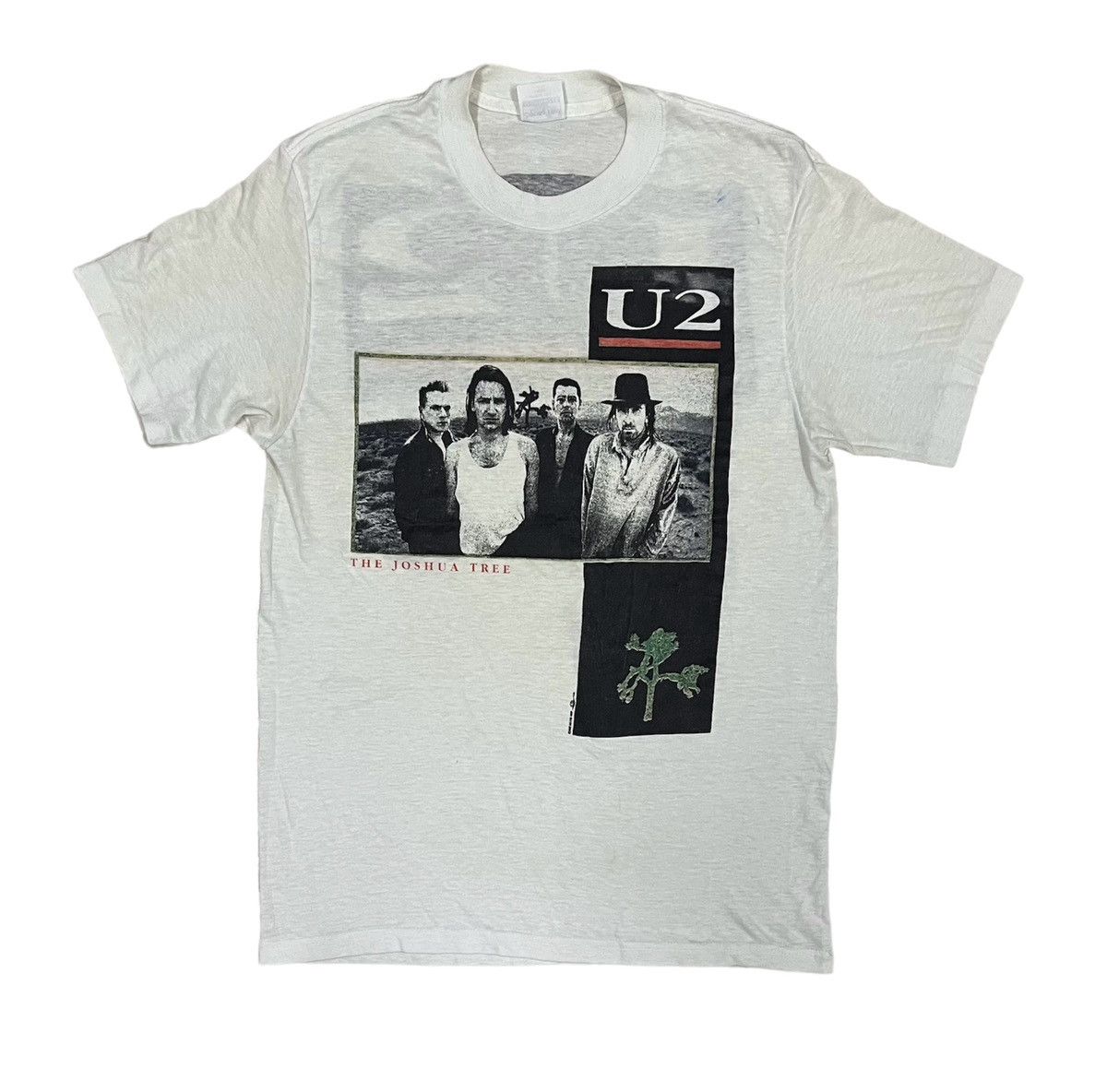 image of Vintage U2 ‘Not Us Ltd 1987 U2 T.m.’ 80's Shirt X Very Rare in White, Men's (Size Medium)