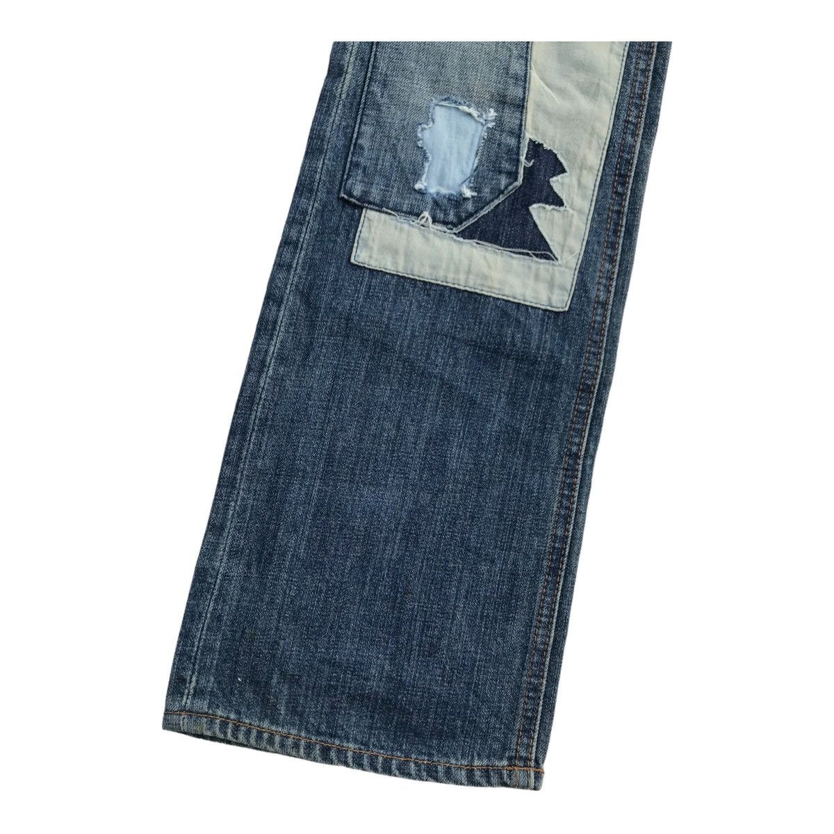 Other Bonds & Peace Distressed Patches Grunge Style Pants Size US 30 / EU 46 - 6 Thumbnail