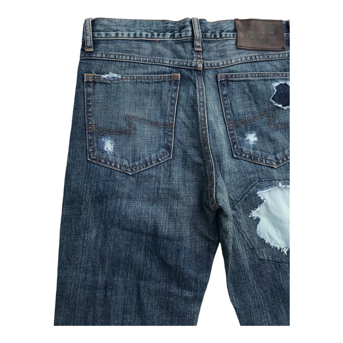 Other Bonds & Peace Distressed Patches Grunge Style Pants Size US 30 / EU 46 - 12 Thumbnail