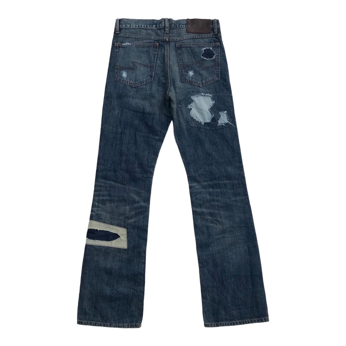 Other Bonds & Peace Distressed Patches Grunge Style Pants Size US 30 / EU 46 - 8 Thumbnail