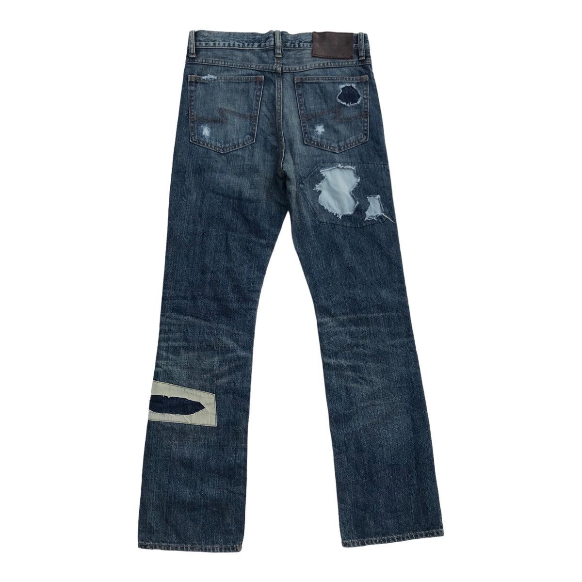 Other Bonds & Peace Distressed Patches Grunge Style Pants Size US 30 / EU 46 - 9 Thumbnail