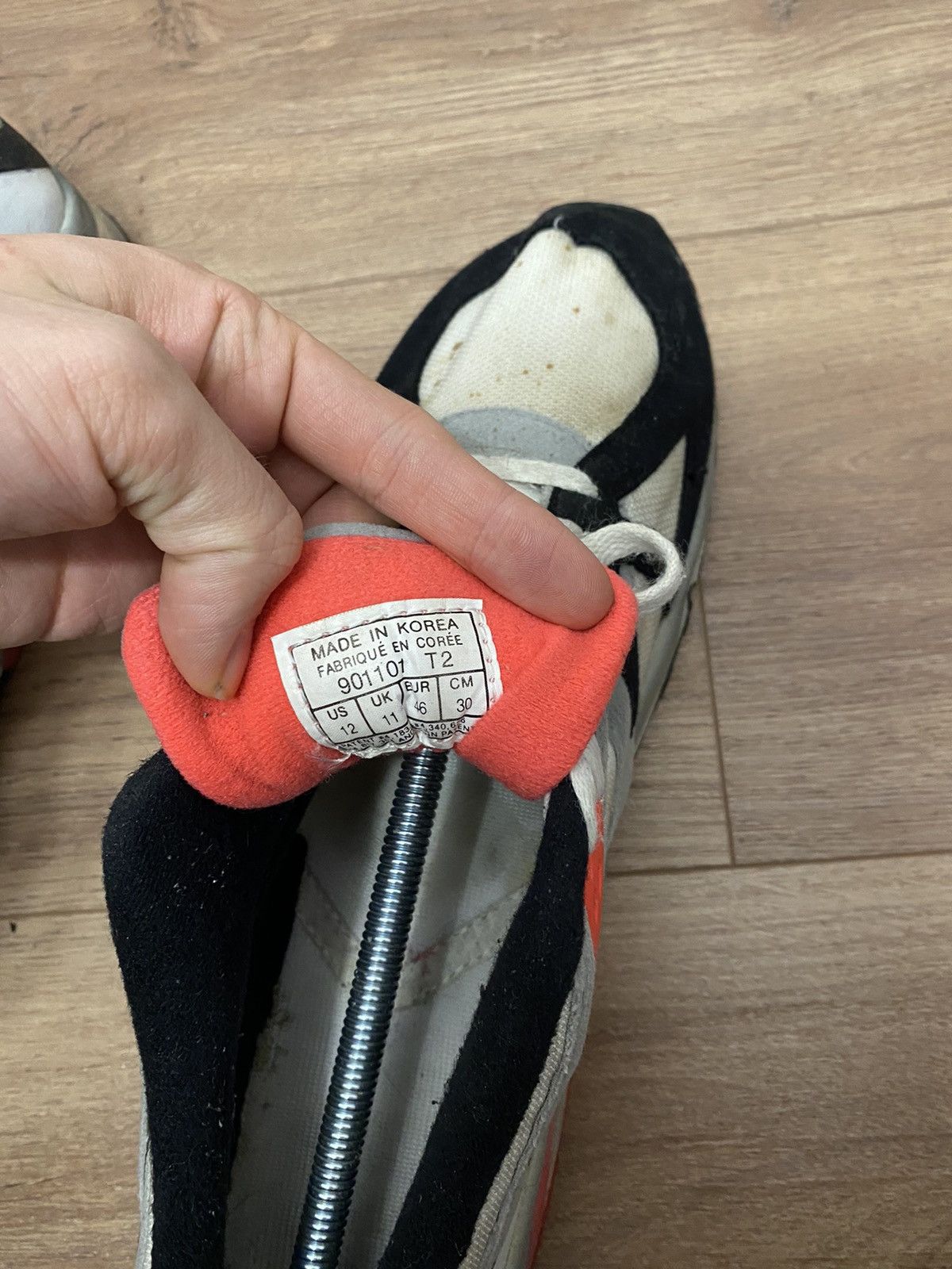 Nike × Vintage Vintage Nike Air Structure Og 1990 Rare Size US 12 / EU 45 - 7 Thumbnail