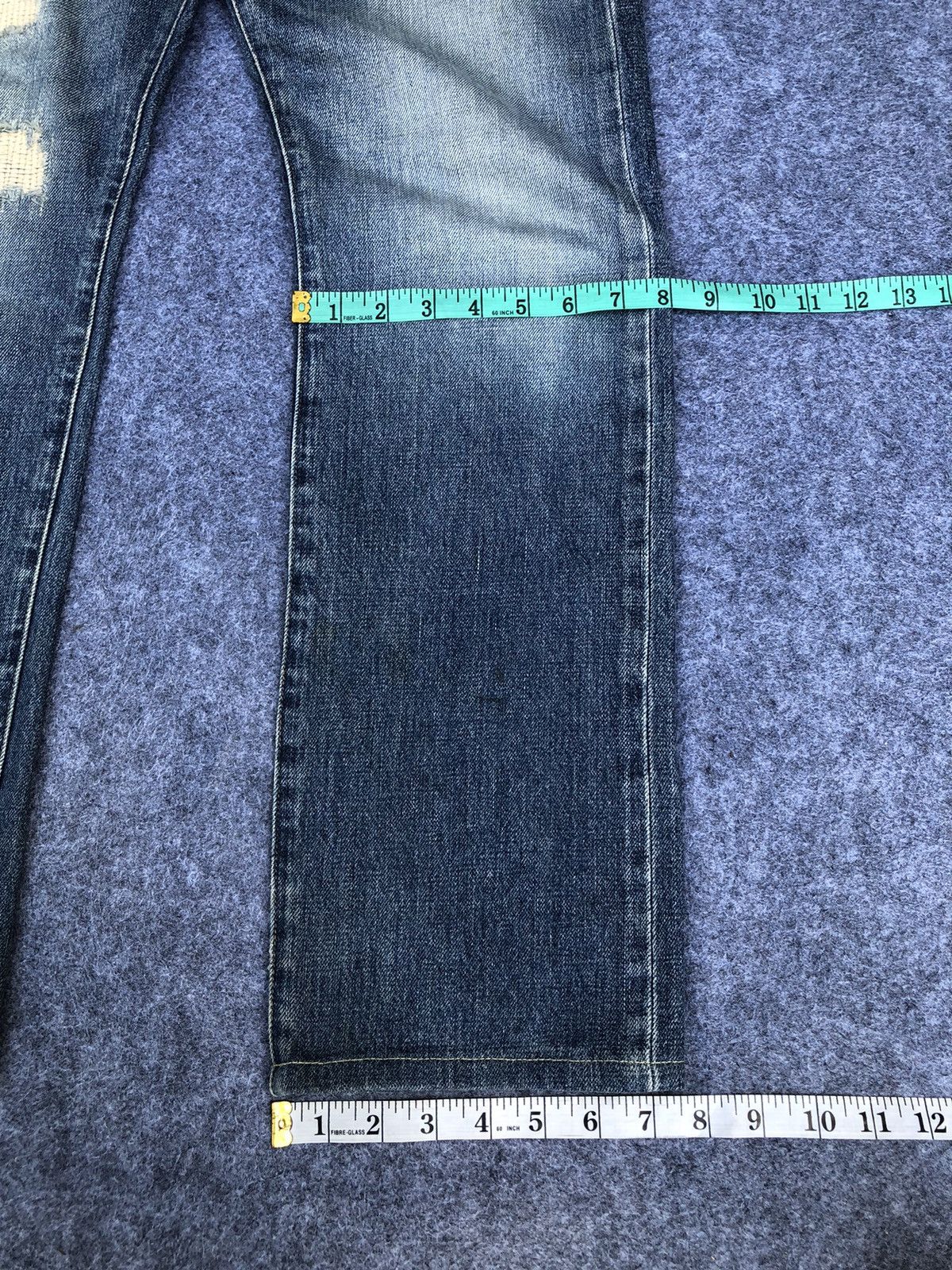 Johnston & Murphy Rare🔥Vtg Johnston Distressed Selvedge Japan Jeans Size US 33 - 15 Thumbnail