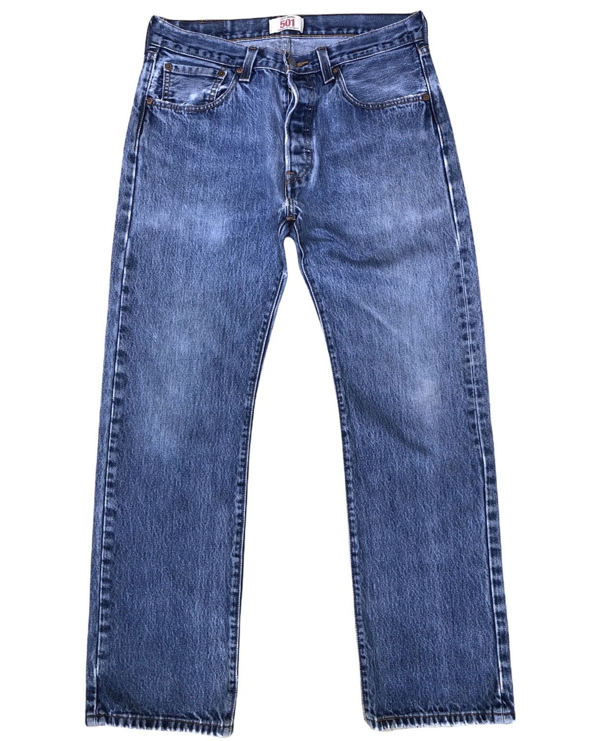 Levi's Rare🔥Vintage Levi’s 501 Light Wash Jeans Size US 32 / EU 48 - 1 Thumbnail