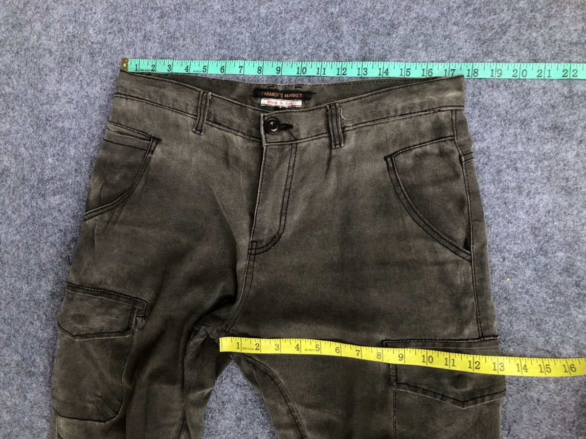 Japanese Brand Rare🔥Vtg Farmers Market Cargo Jeans Pants Multipocket Size US 35 - 11 Thumbnail
